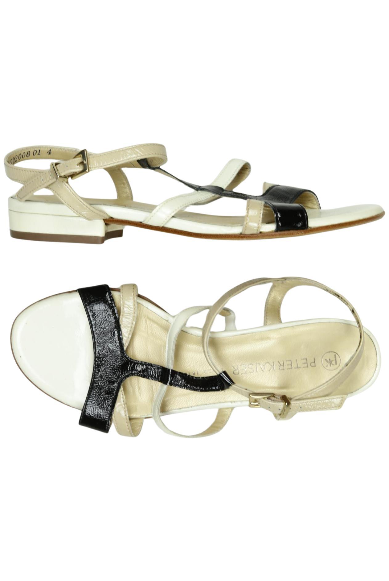 

Peter Kaiser Damen Sandale, weiß, Gr. 4