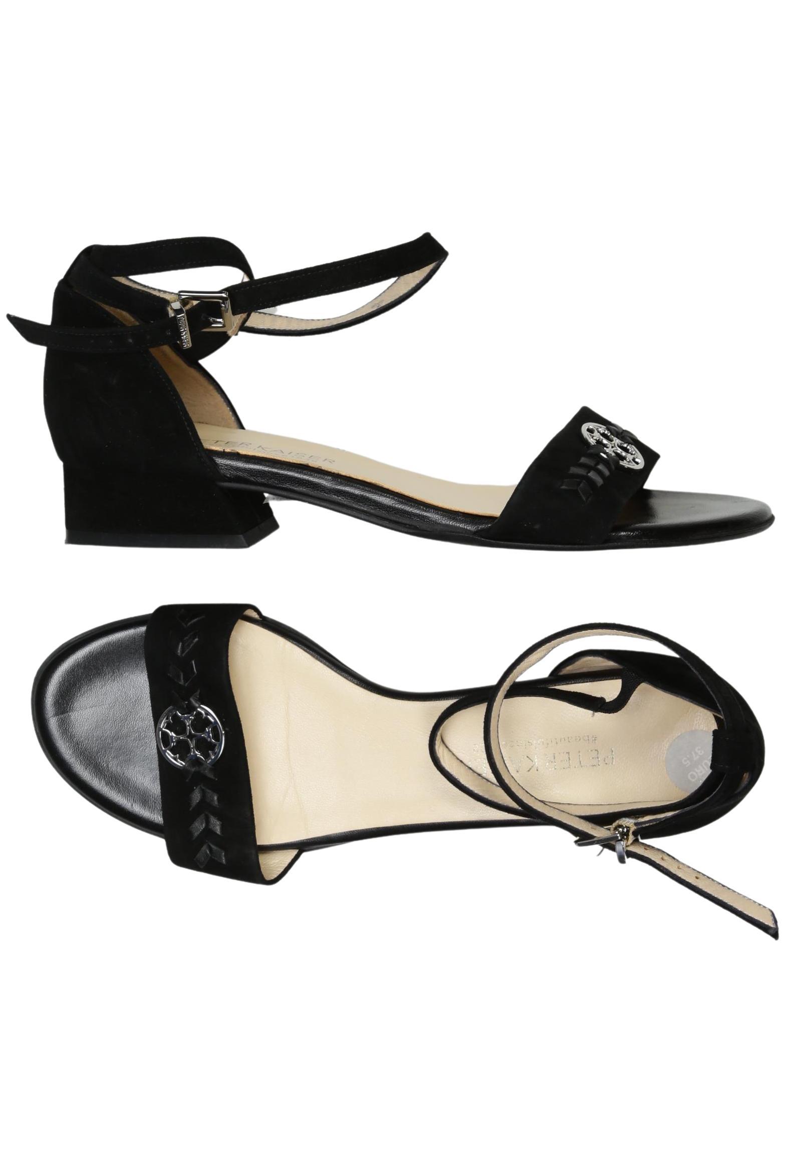 

Peter Kaiser Damen Sandale, schwarz, Gr. 4.5