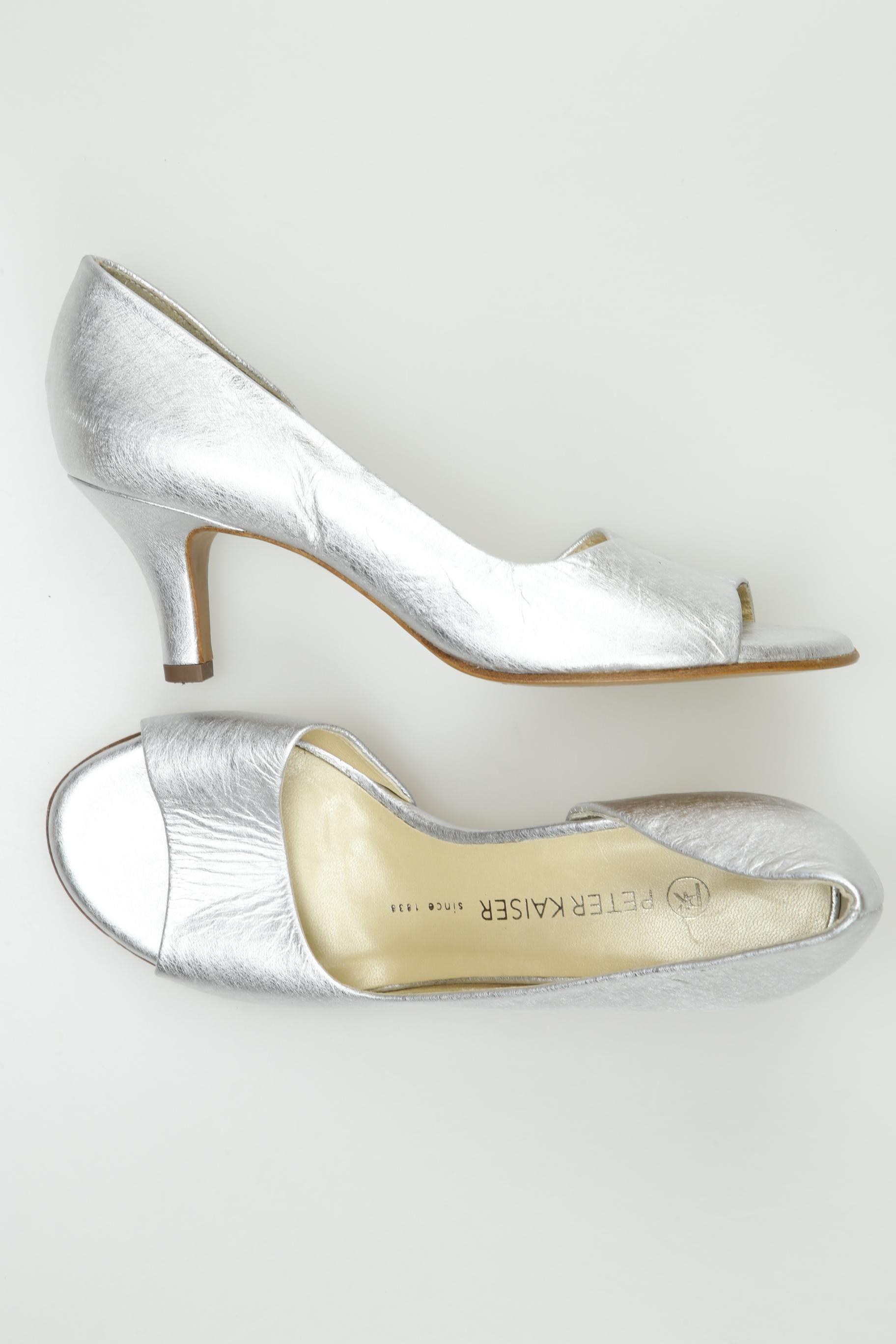 

Peter Kaiser Damen Pumps, silber, Gr. 4