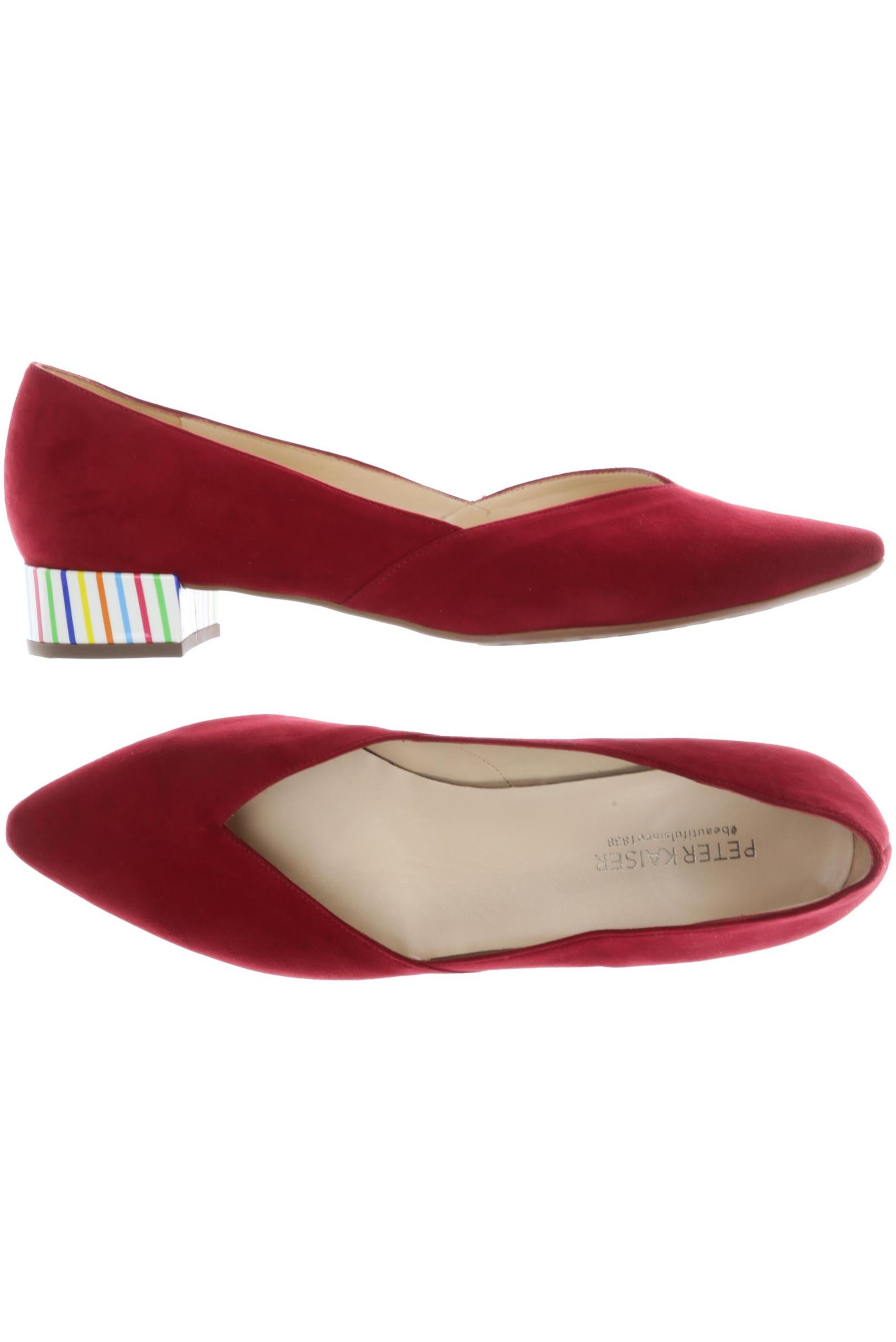 

Peter Kaiser Damen Ballerinas, rot, Gr. 7.5