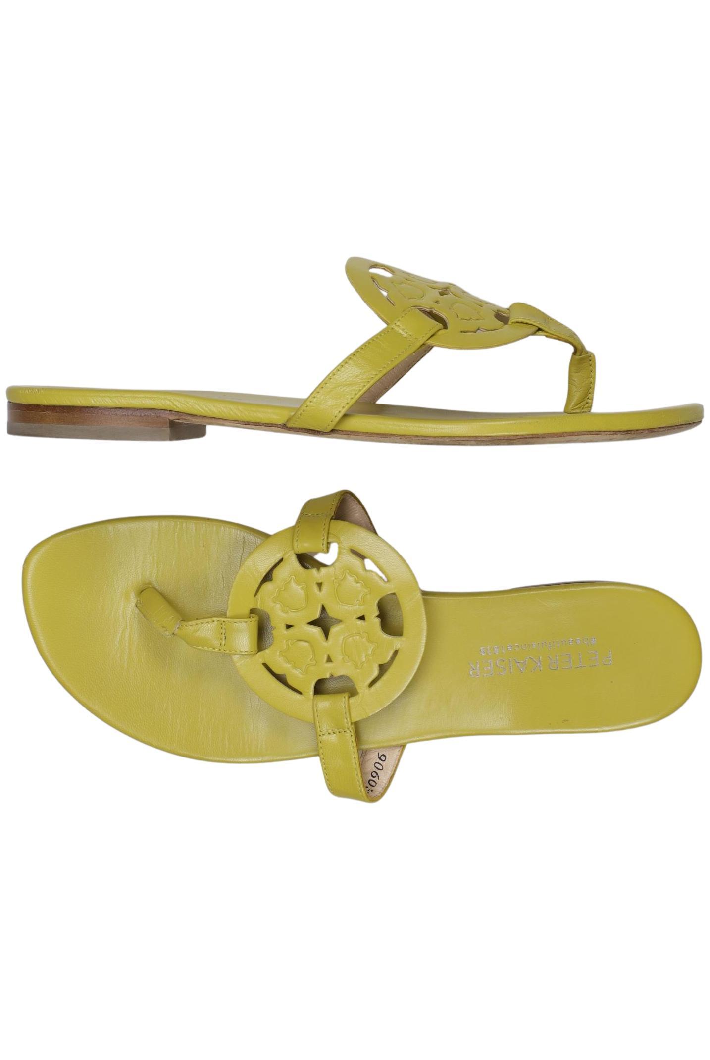 

Peter Kaiser Damen Sandale, gelb, Gr. 6