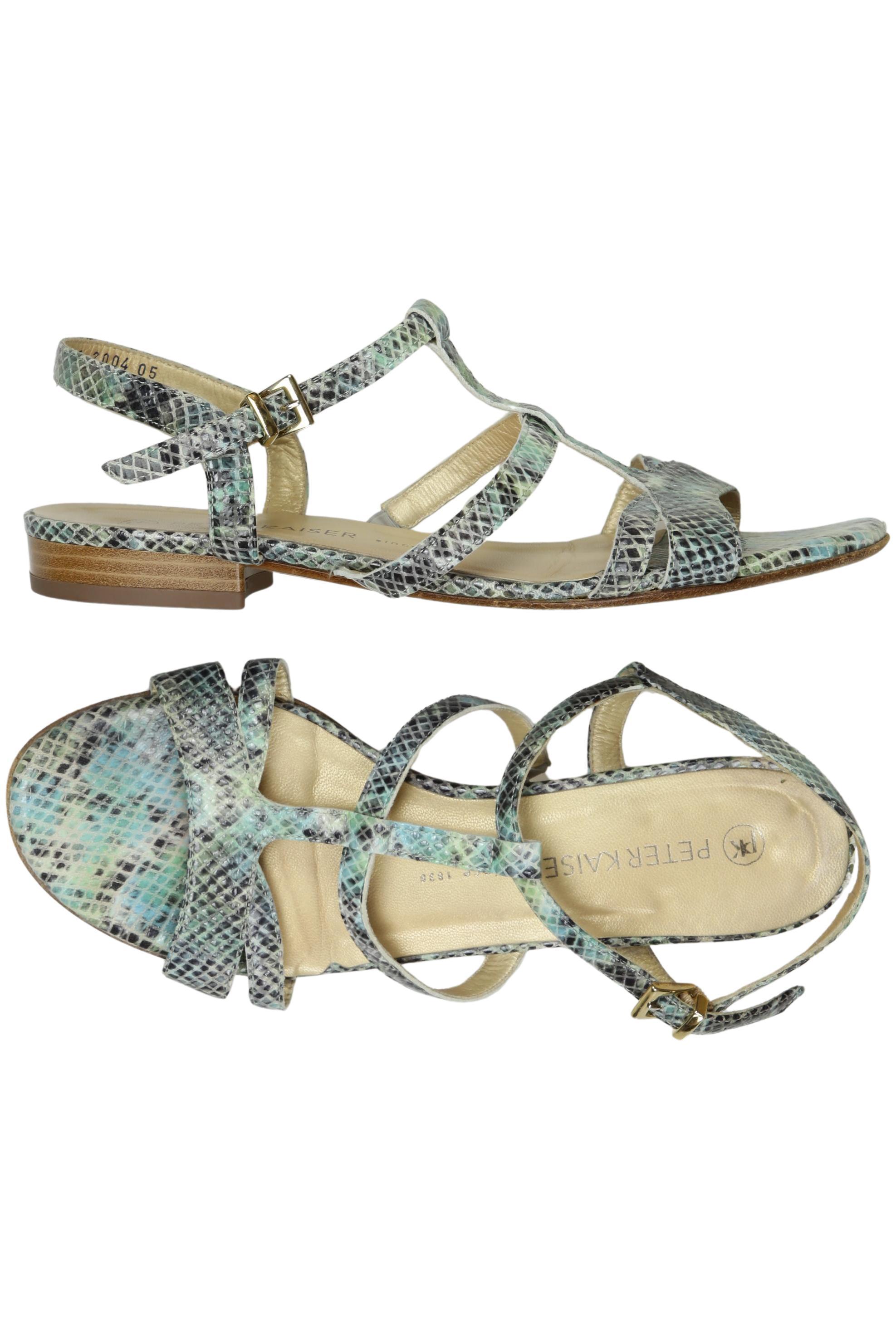 

Peter Kaiser Damen Sandale, grün, Gr. 5