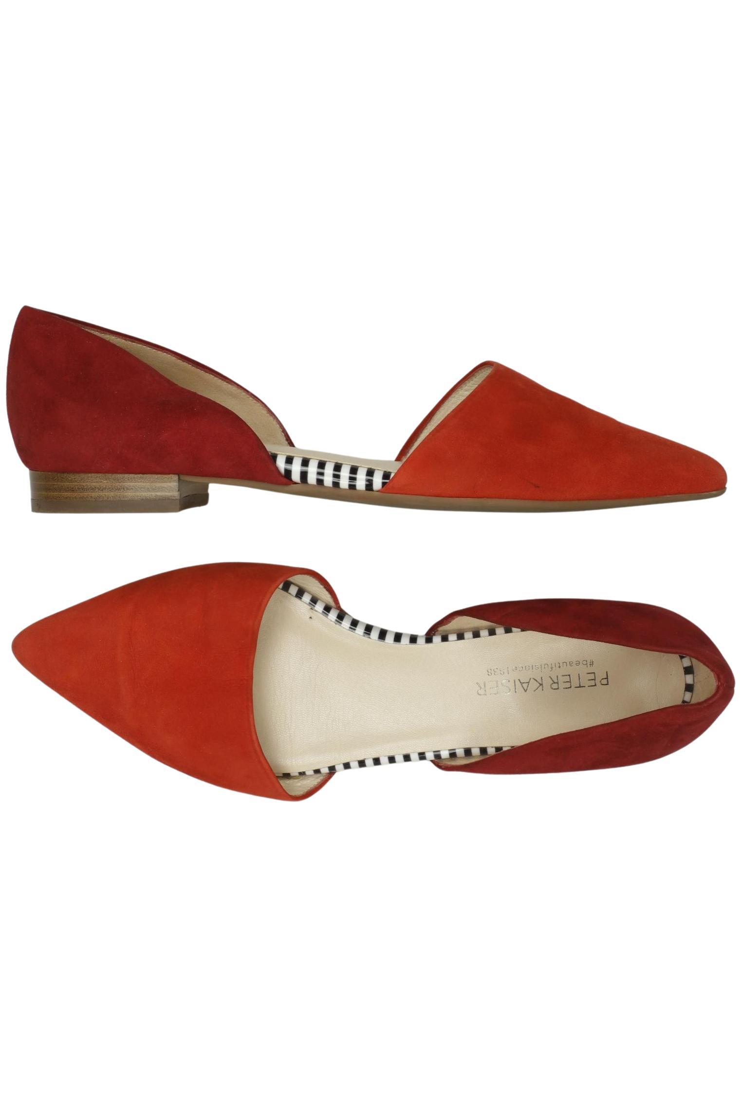 

Peter Kaiser Damen Ballerinas, rot, Gr. 6.5