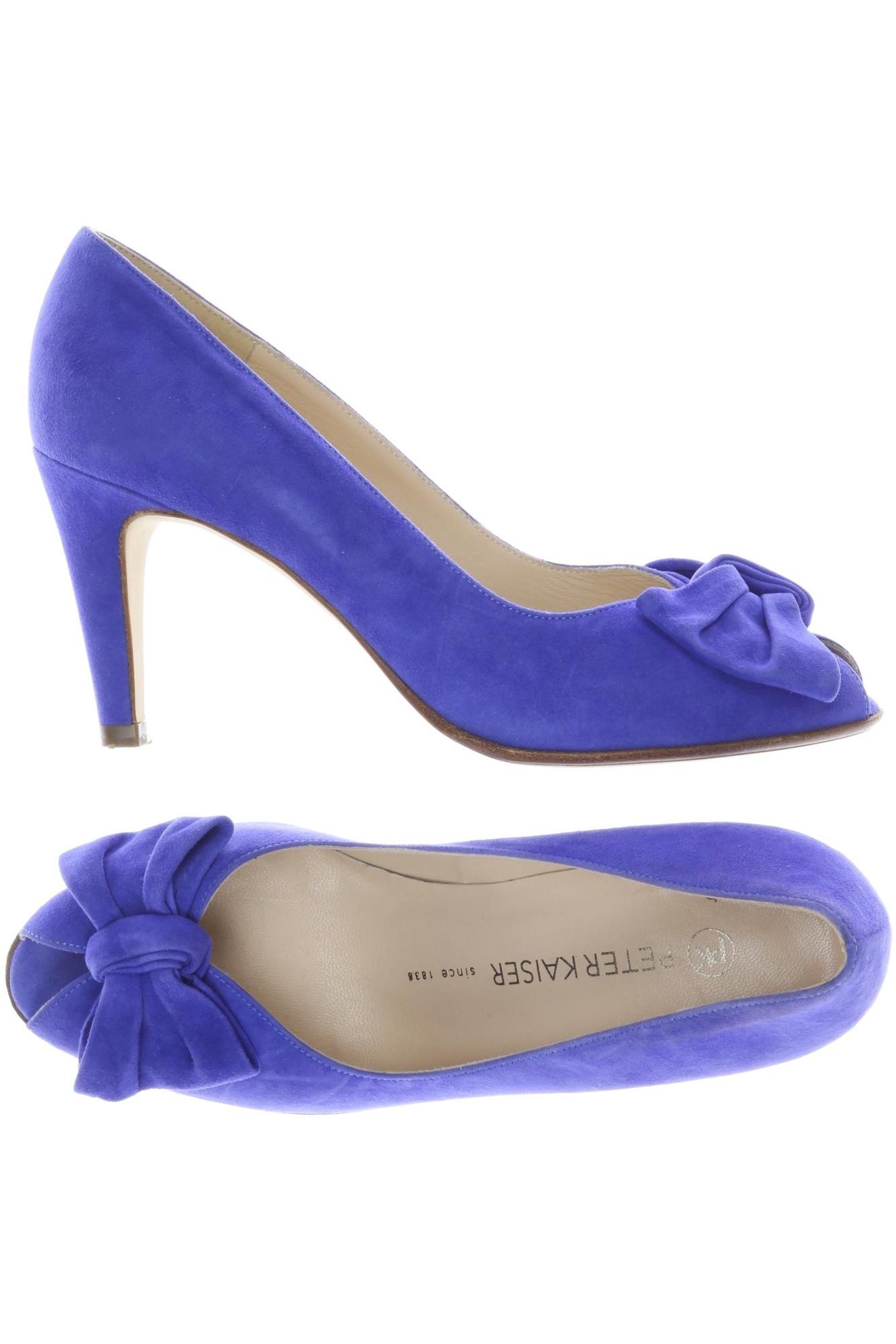 Thumbnail - Peter Kaiser Damen Pumps, blau, Gr. 4.5
