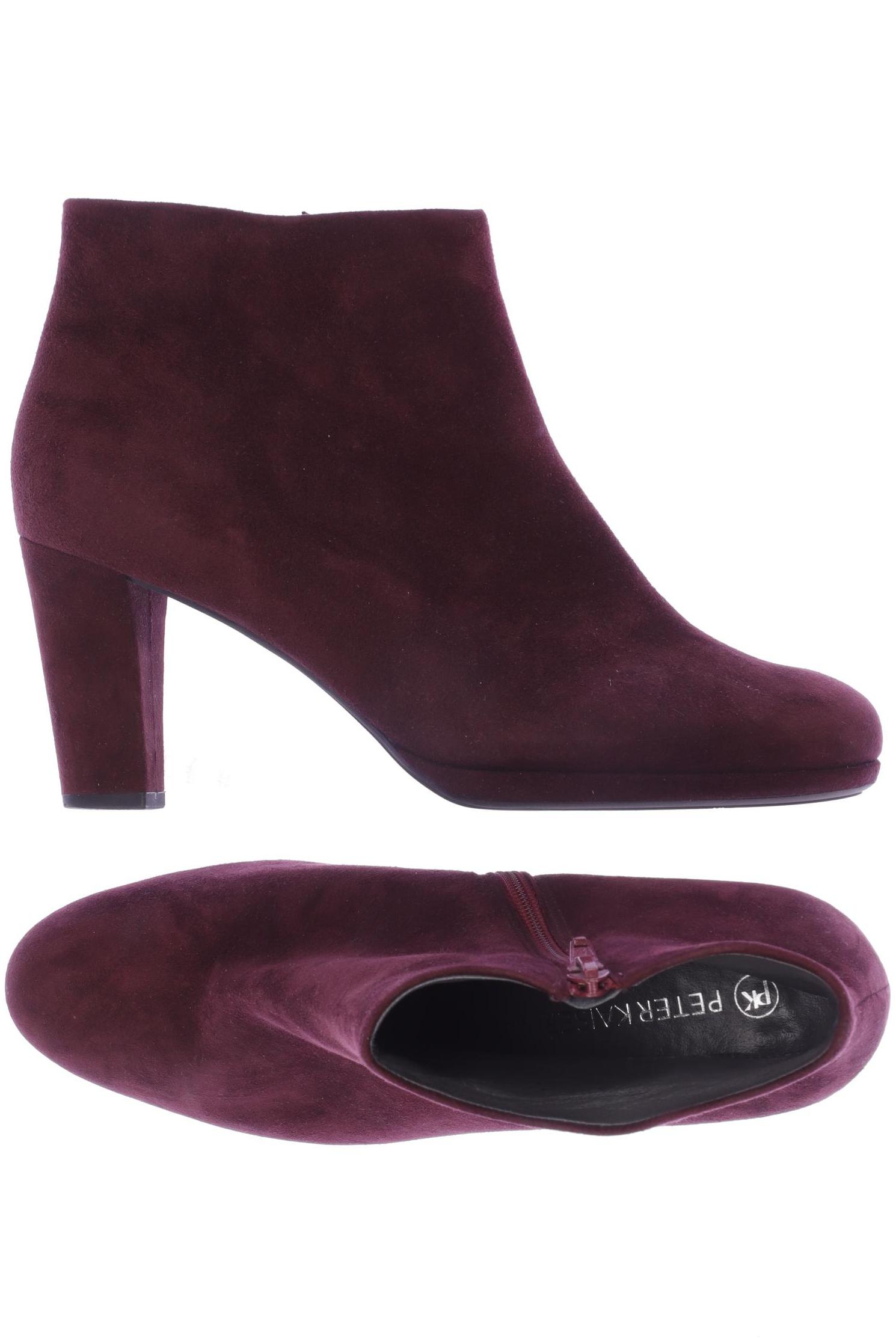 

Peter Kaiser Damen Stiefelette, bordeaux, Gr. 5.5