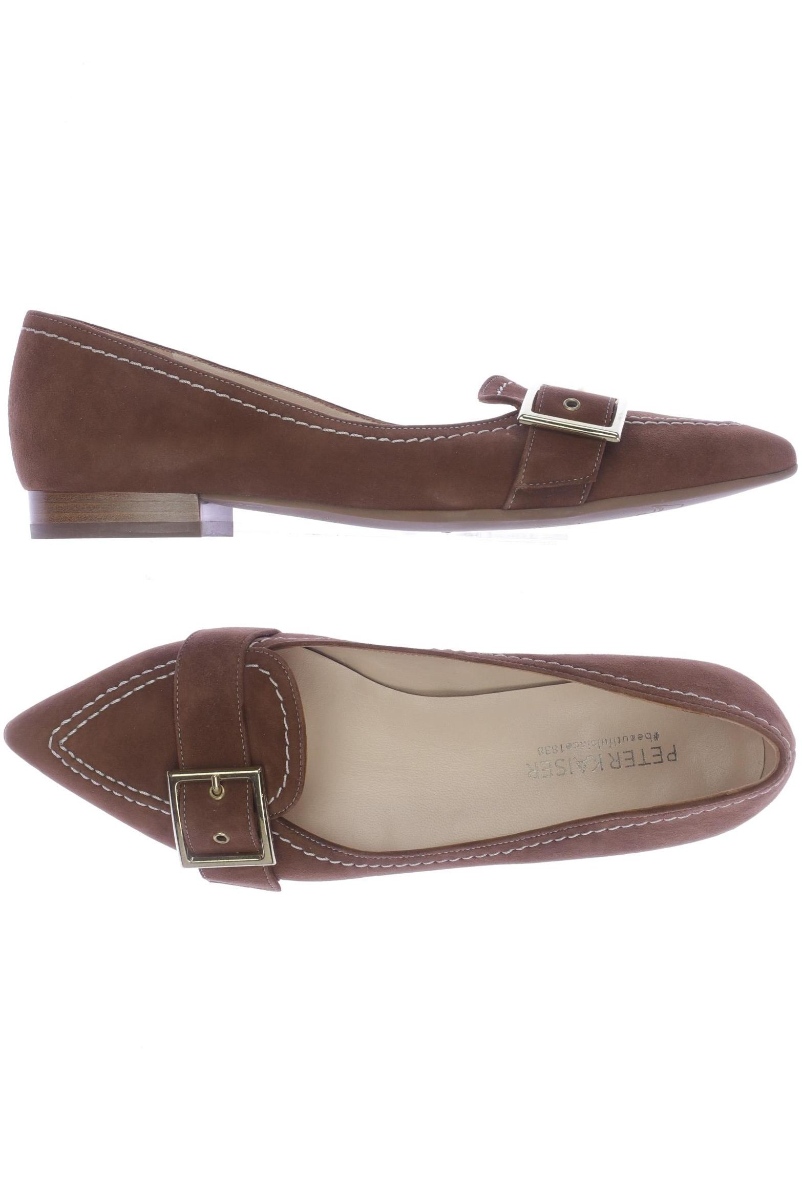 

Peter Kaiser Damen Ballerinas, braun, Gr. 5.5