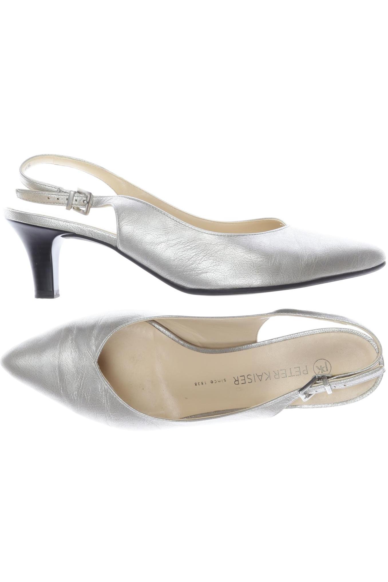 

Peter Kaiser Damen Pumps, silber, Gr. 6.5