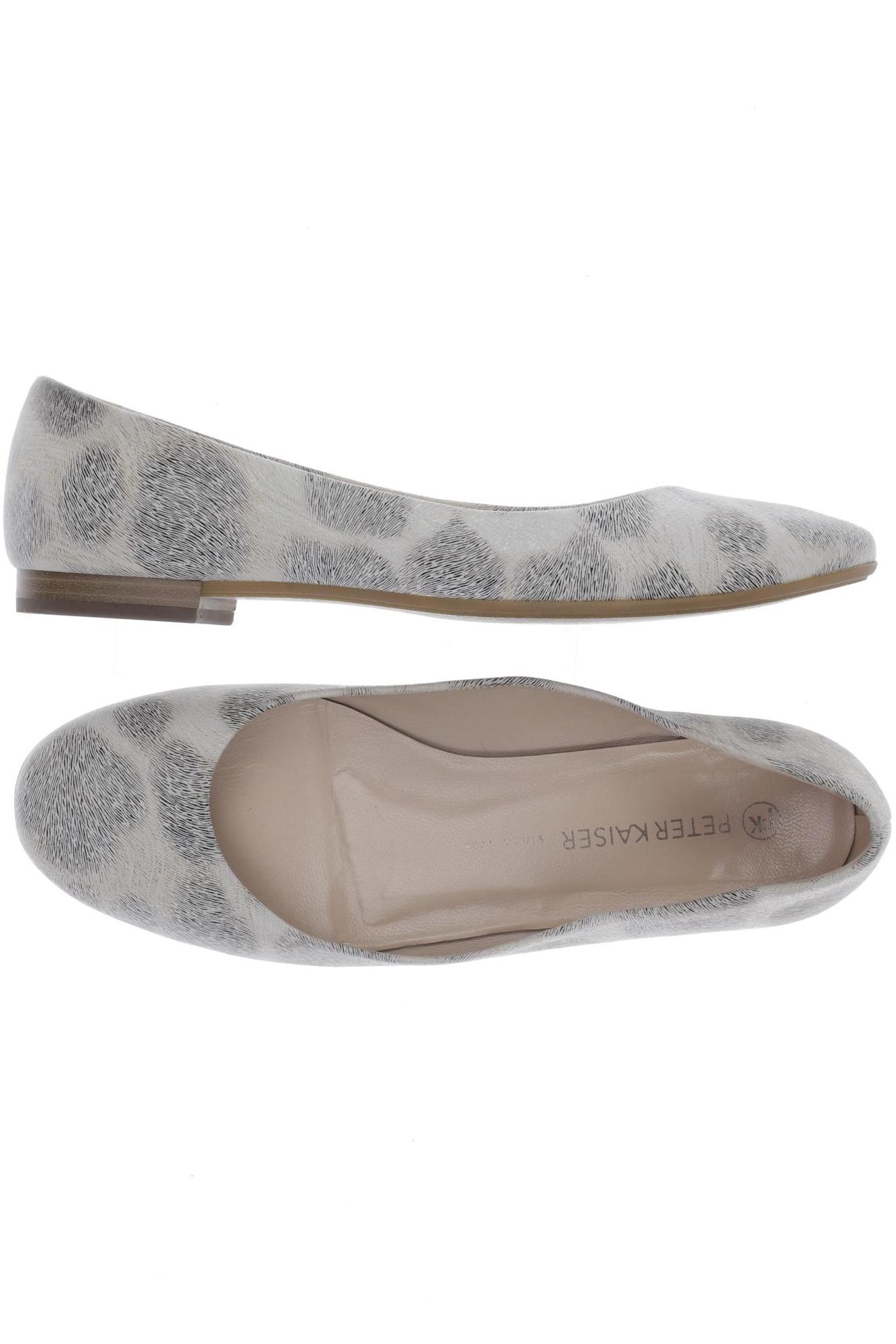 

Peter Kaiser Damen Ballerinas, cremeweiß, Gr. 6.5