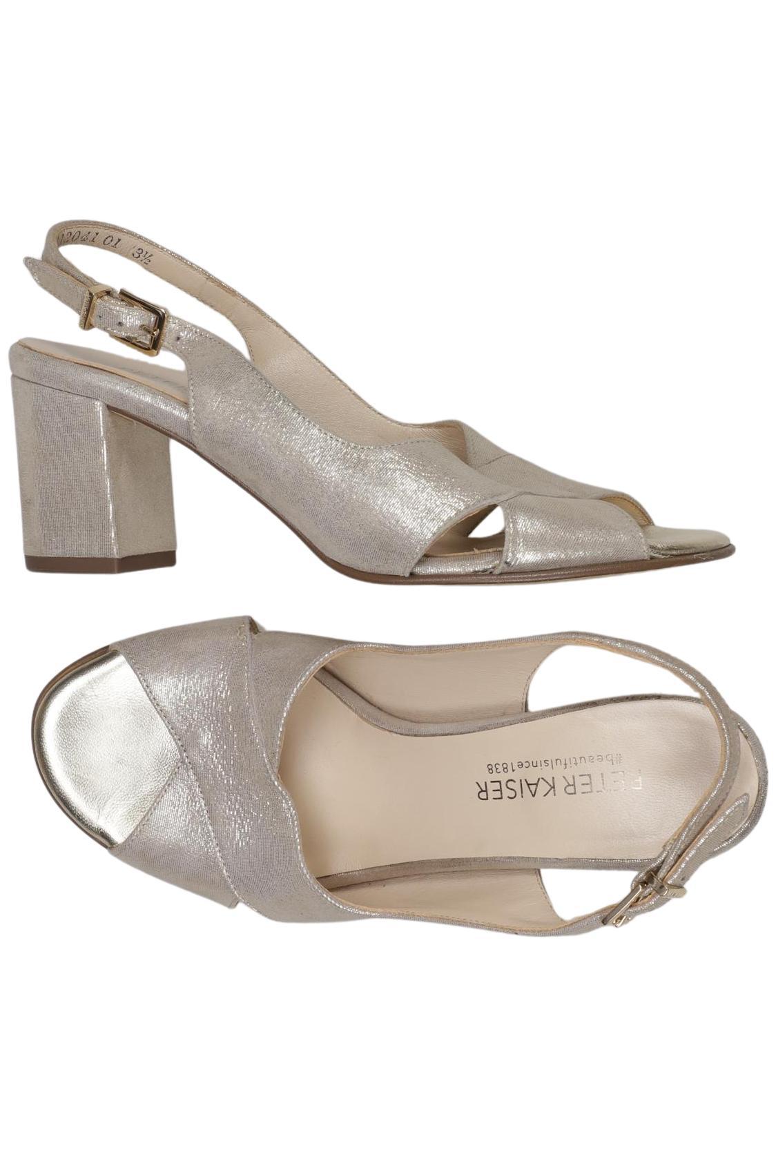 

Peter Kaiser Damen Sandale, silber, Gr. 3.5