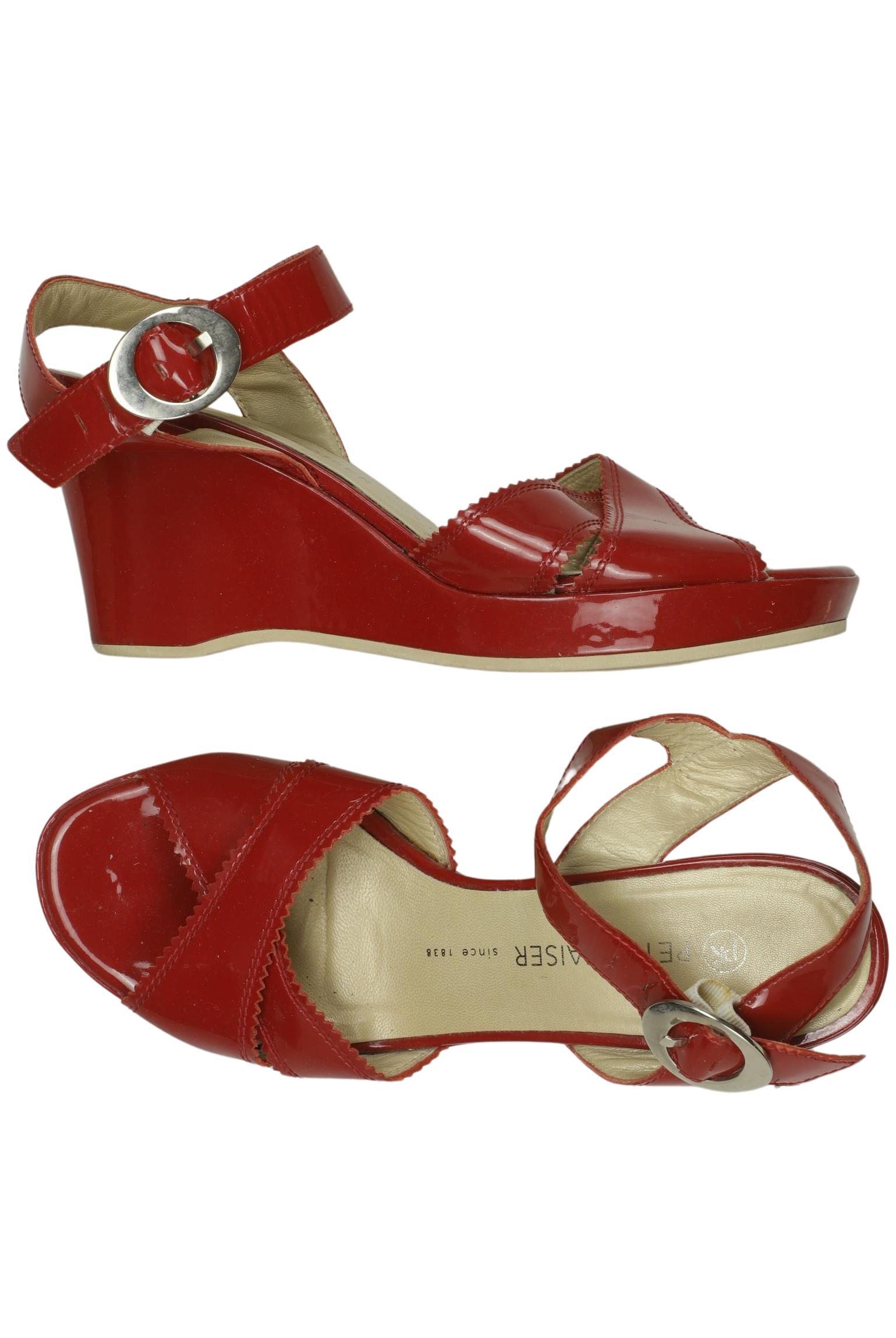 

Peter Kaiser Damen Sandale, rot, Gr. 6.5