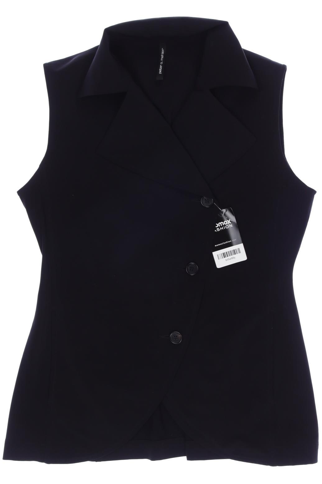 

peter o. mahler Damen Weste, schwarz, Gr. 38