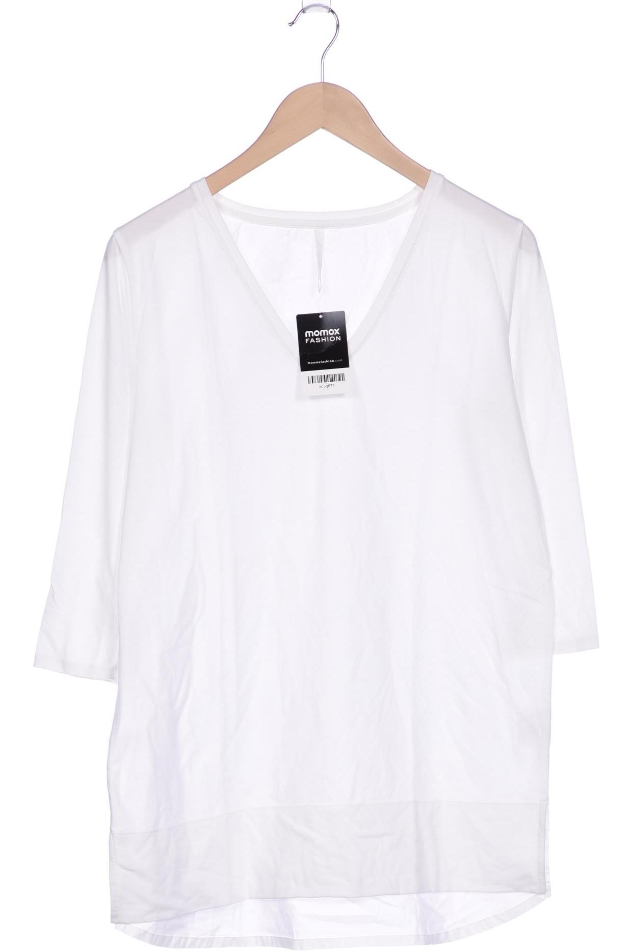 

peter o. mahler Damen Langarmshirt, weiß, Gr. 38