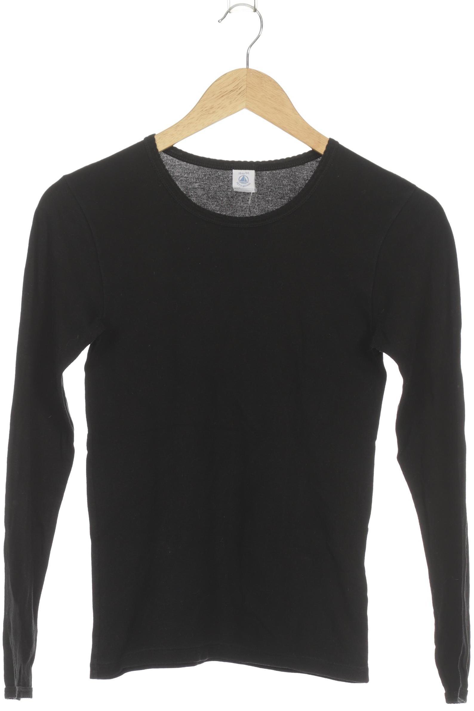 

Petit Bateau Damen Langarmshirt, schwarz, Gr.