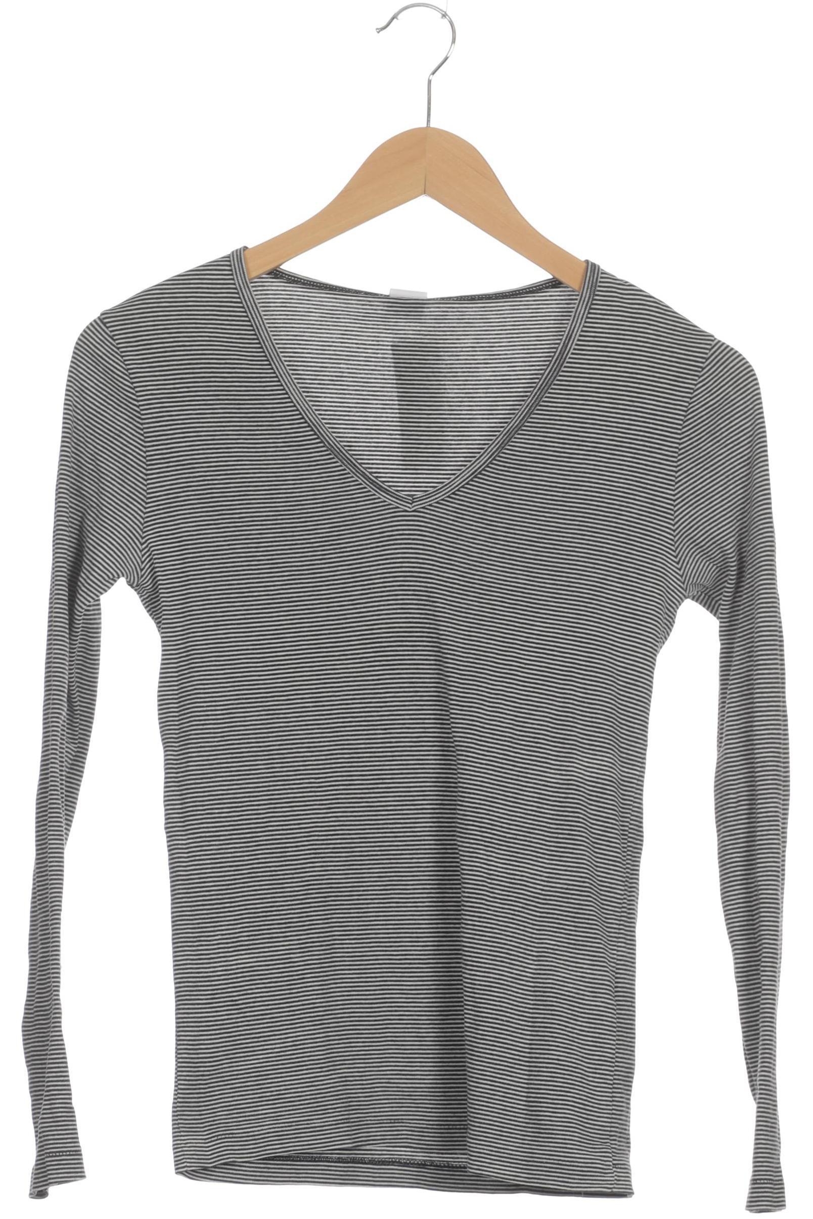 

Petit Bateau Damen Langarmshirt, grau, Gr.