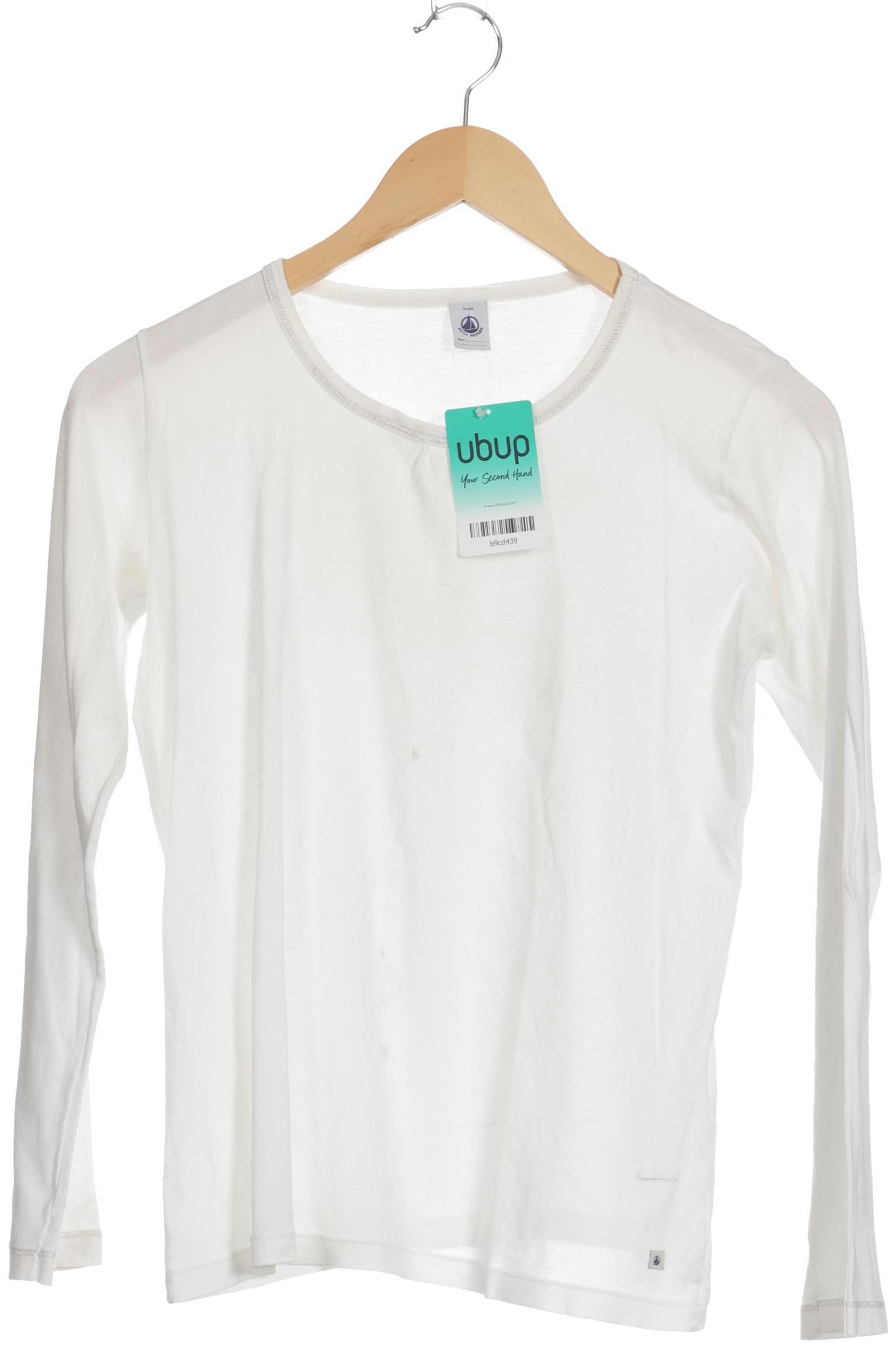 

Petit Bateau Mädchen Langarmshirt, weiß, Gr. 164