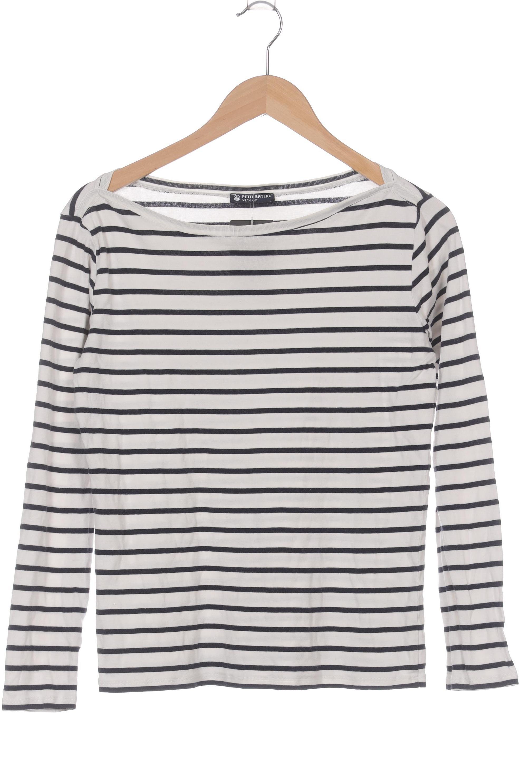 

Petit Bateau Damen Langarmshirt, blau, Gr.