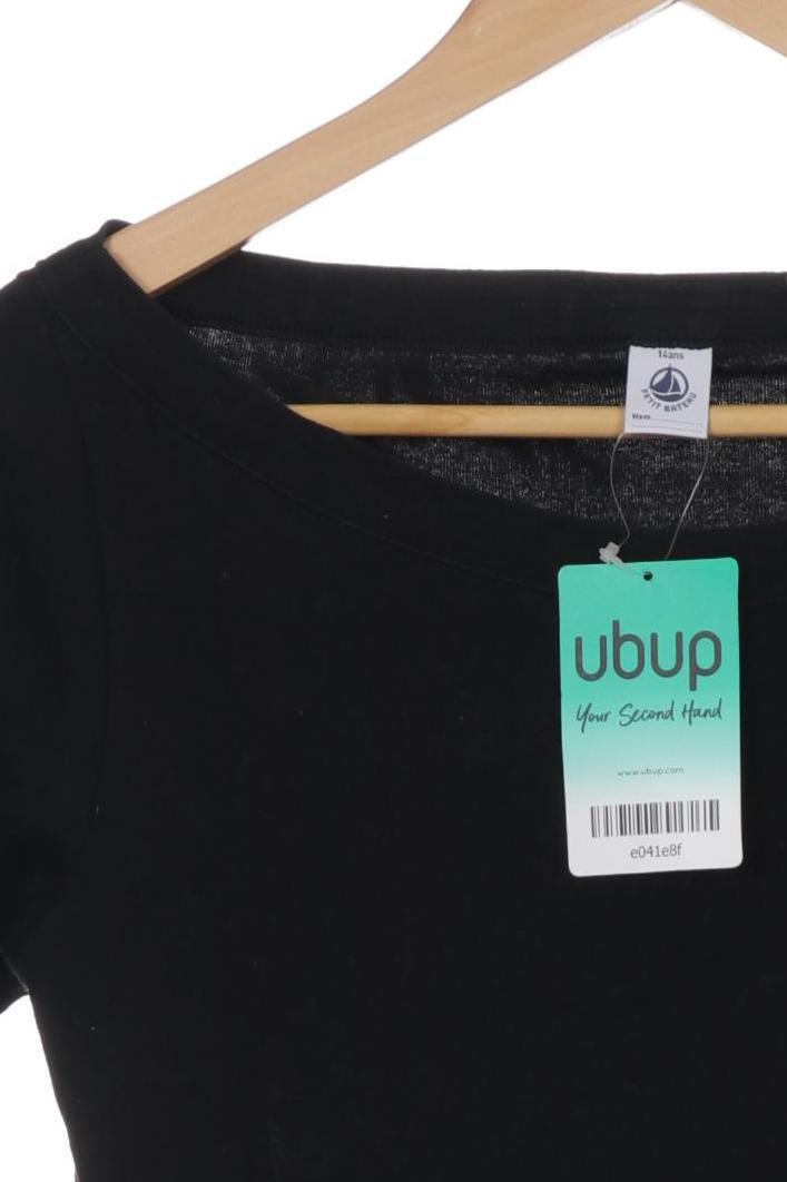 Thumbnail - Petit Bateau Mädchen Langarmshirt, schwarz, Gr. 164