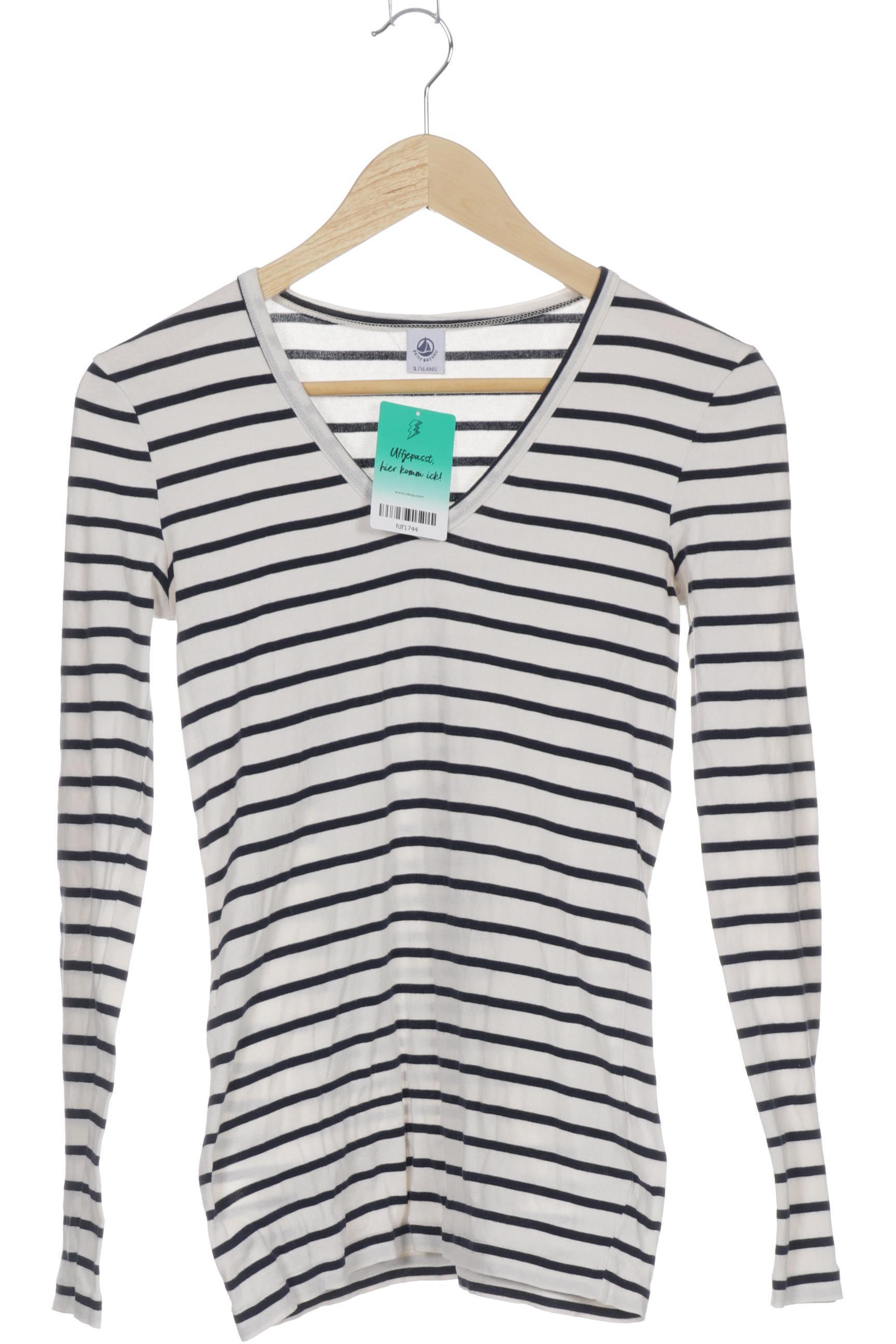 

Petit Bateau Mädchen Langarmshirt, weiß, Gr. 176