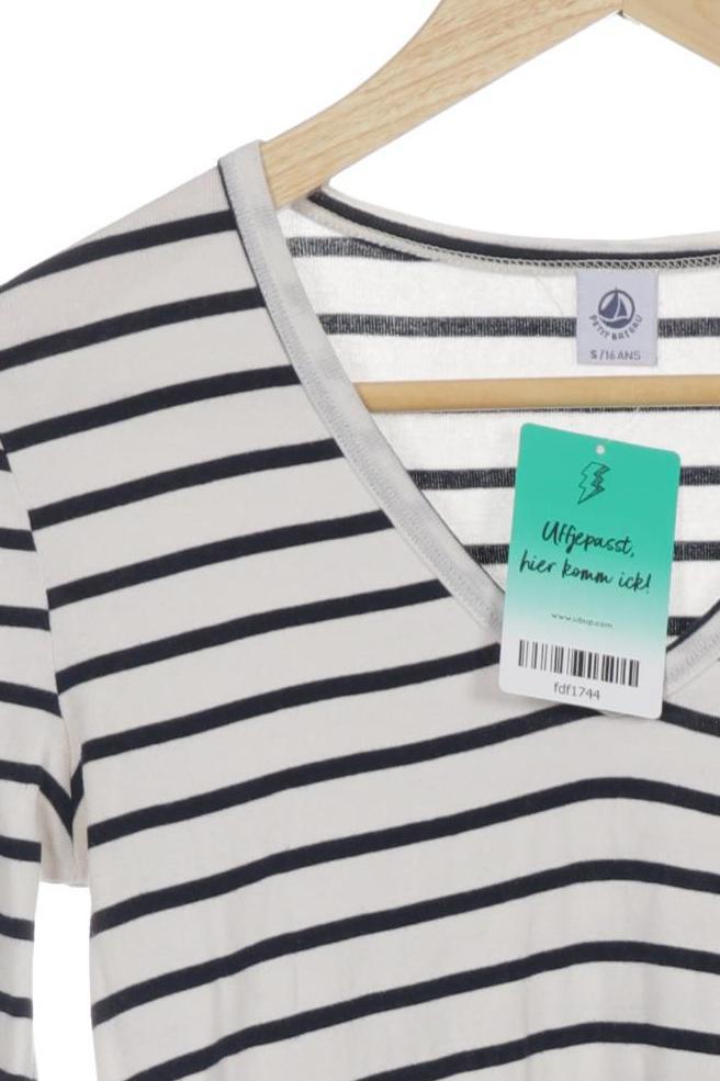 Thumbnail - Petit Bateau Mädchen Langarmshirt, weiß, Gr. 176