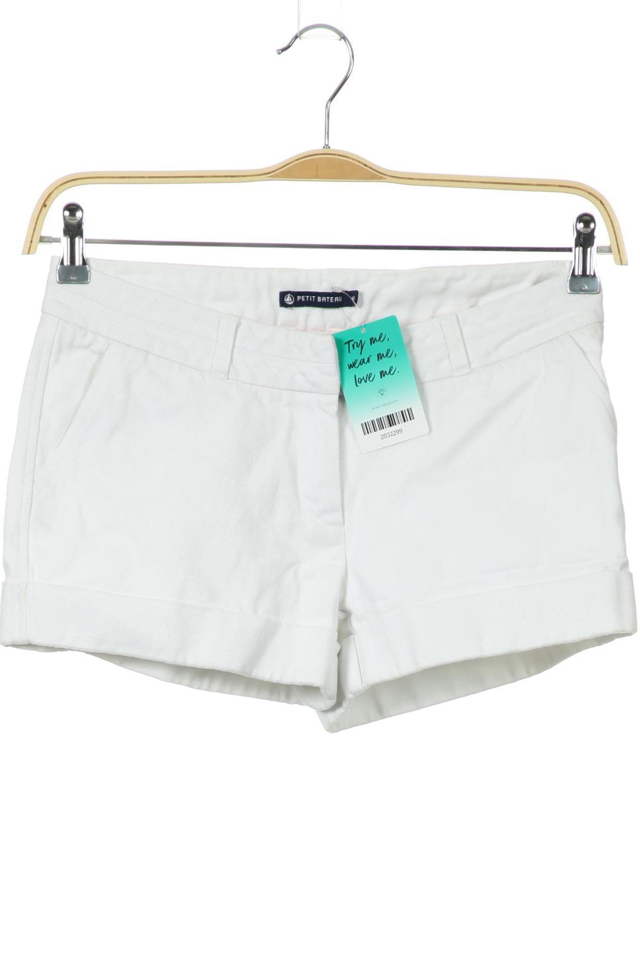 

Petit Bateau Damen Shorts, weiß, Gr.