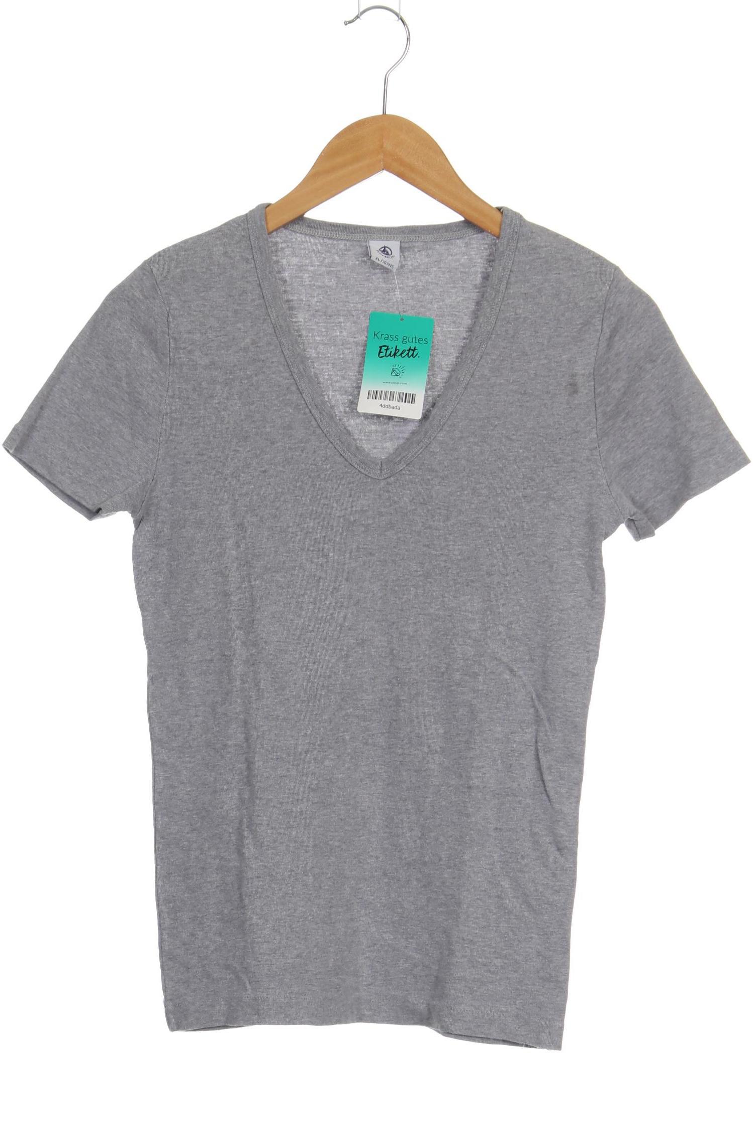 

Petit Bateau Damen T-Shirt, grau, Gr.