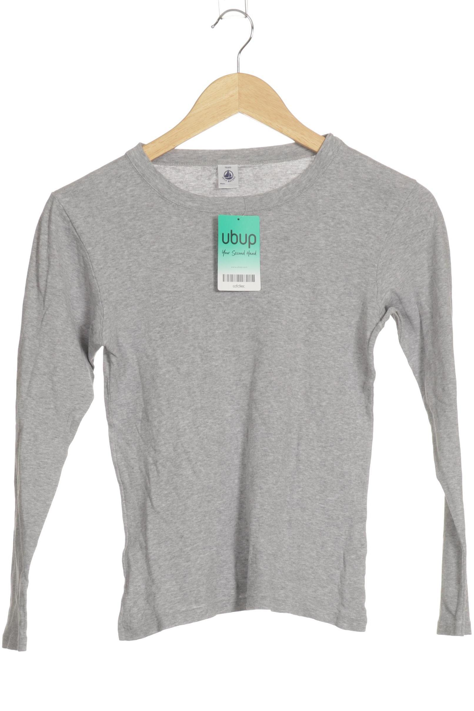 

Petit Bateau Jungen Langarmshirt, grau, Gr. 176