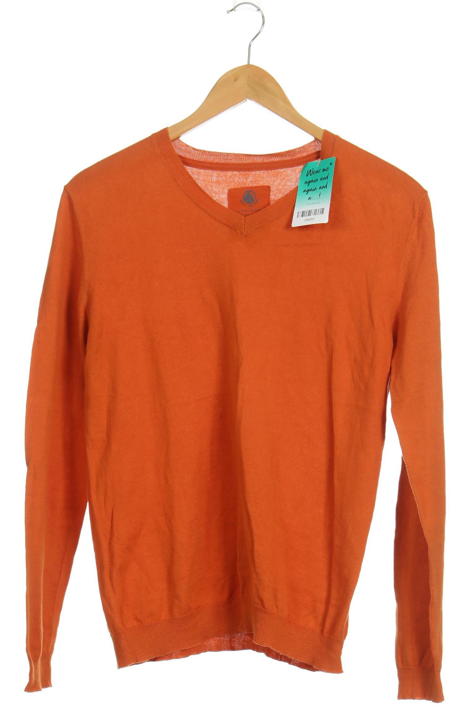 

Petit Bateau Jungen Pullover, orange, Gr. 152