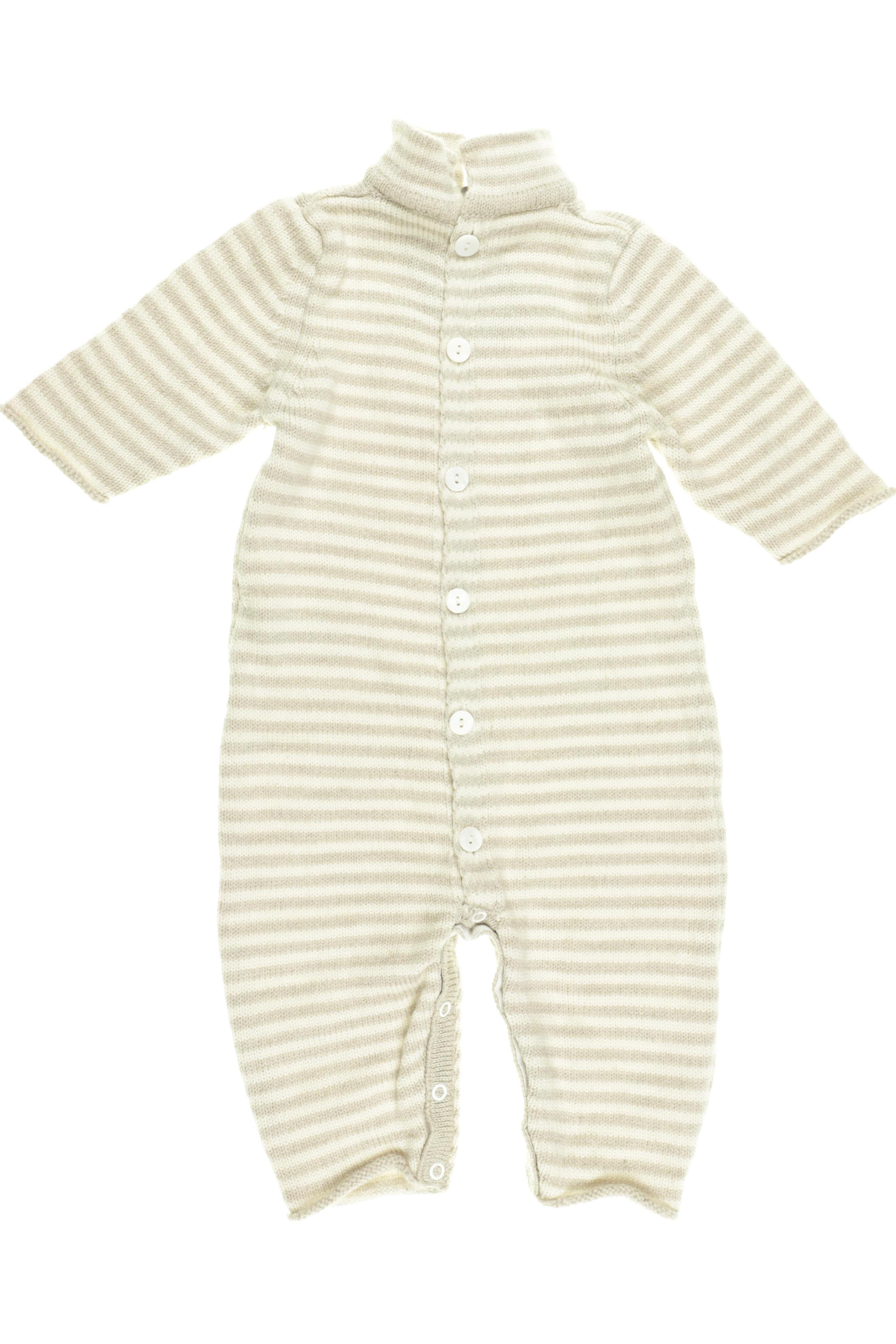 

Petit Bateau Jungen Strampler, beige, Gr. 56