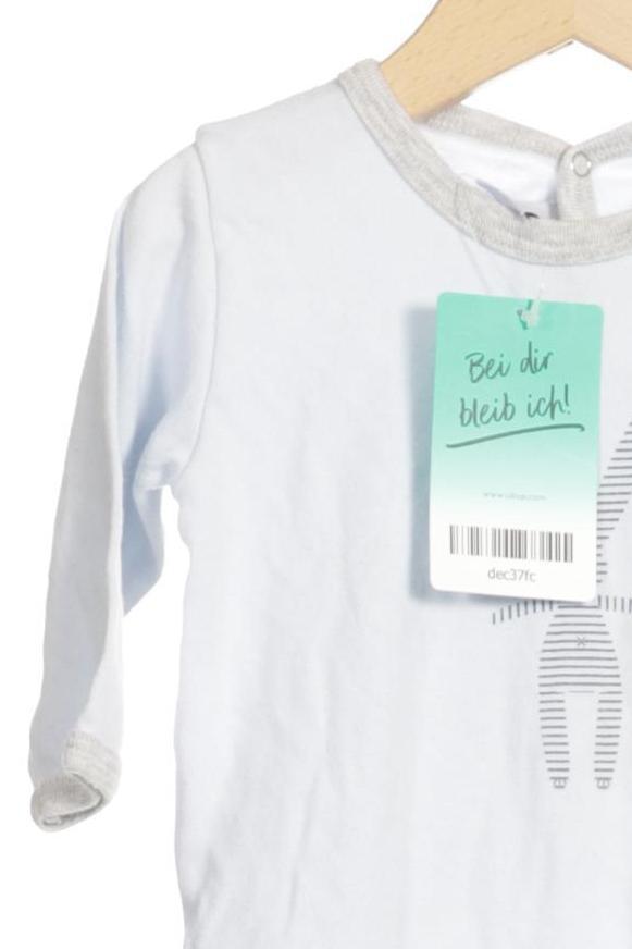 Thumbnail - Petit Bateau Jungen Strampler, blau, Gr. 62