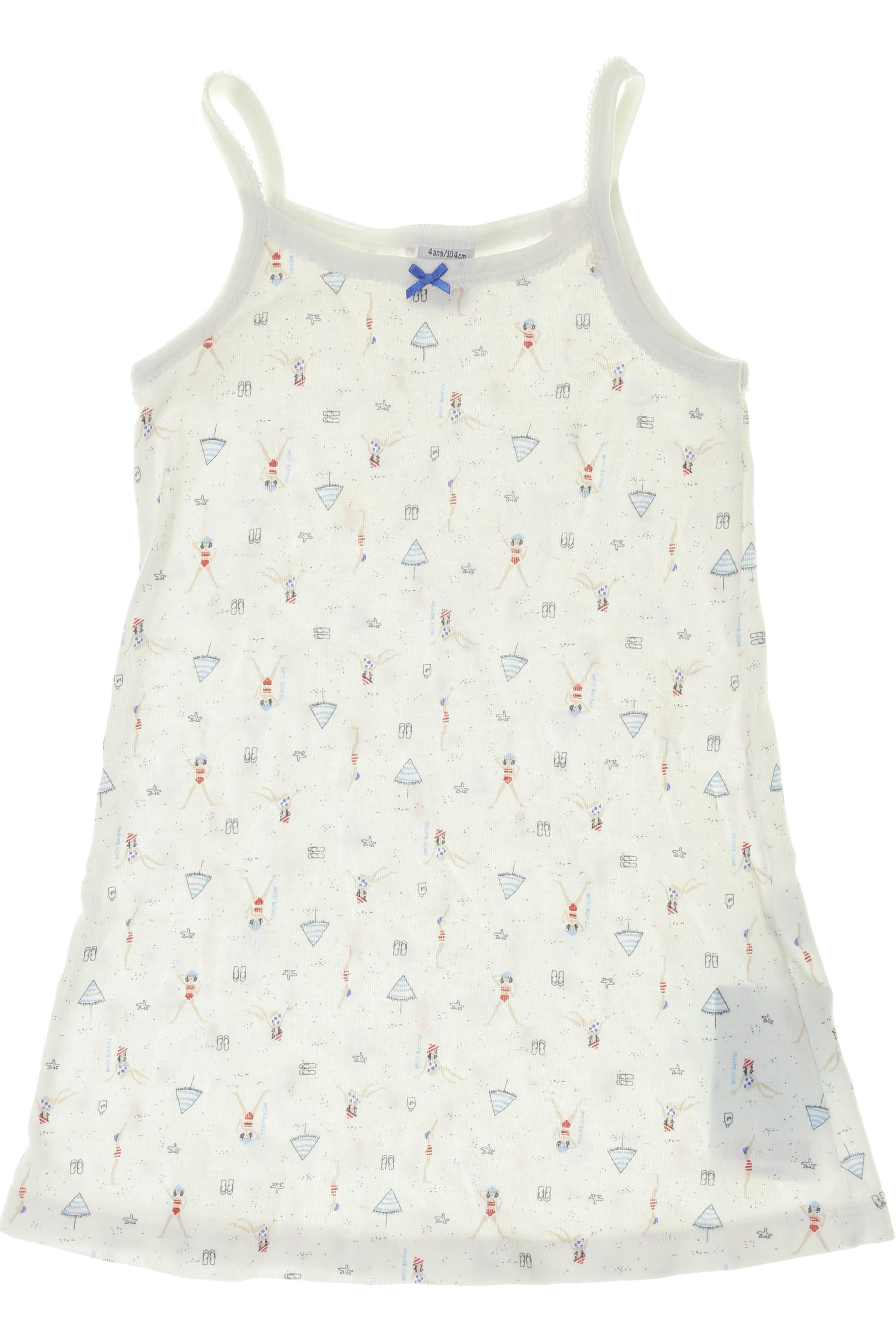 

Petit Bateau Mädchen Kleid, weiß, Gr. 104
