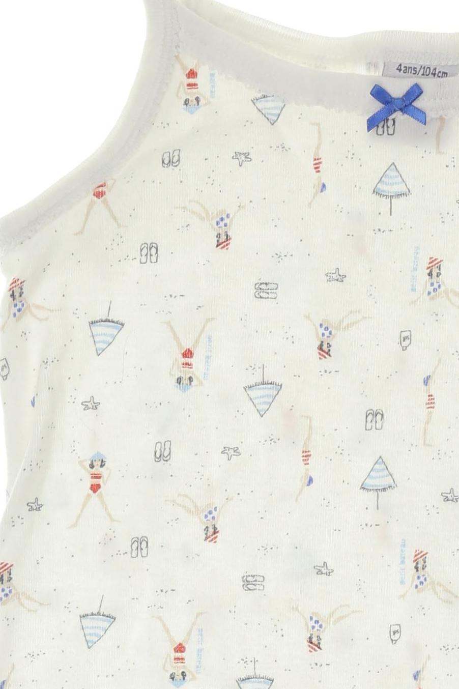 Thumbnail - Petit Bateau Mädchen Kleid, weiß, Gr. 104