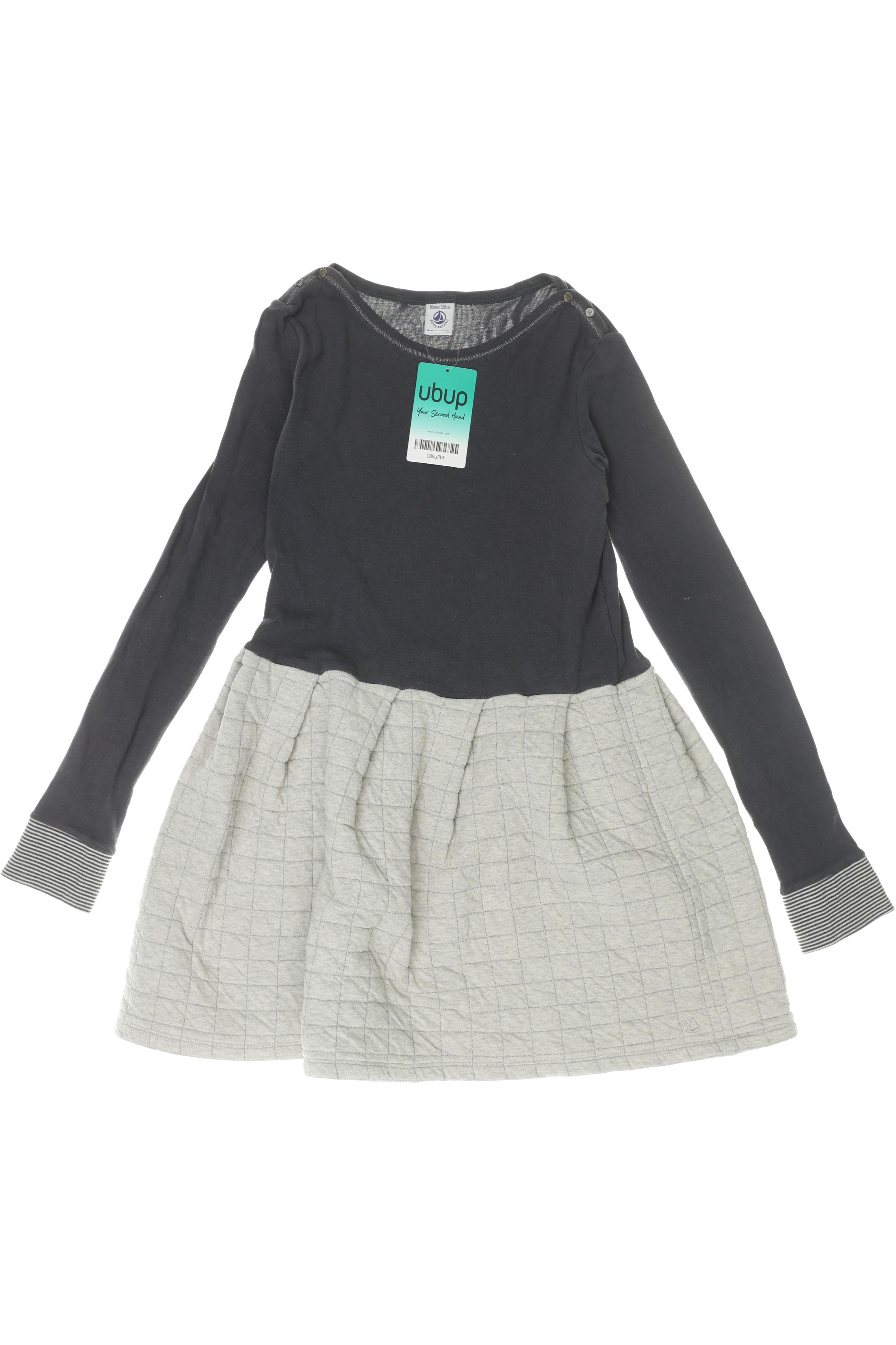 

Petit Bateau Mädchen Kleid, grau, Gr. 140