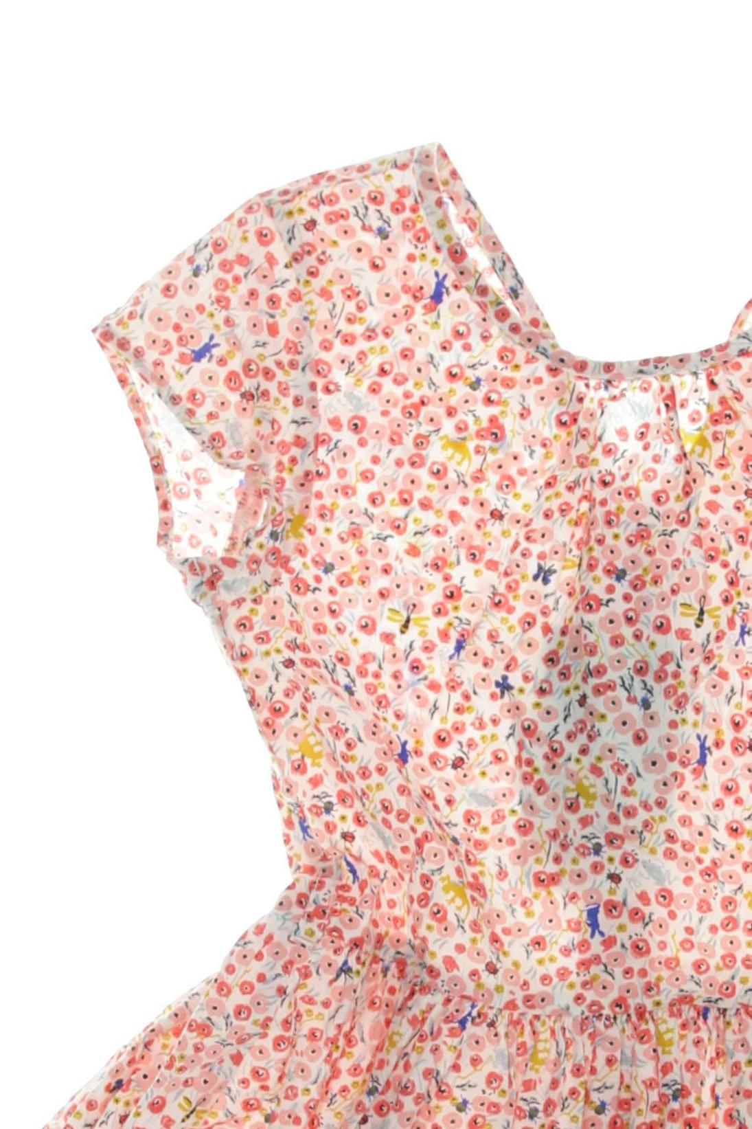 Thumbnail - Petit Bateau Mädchen Kleid, pink, Gr. 110