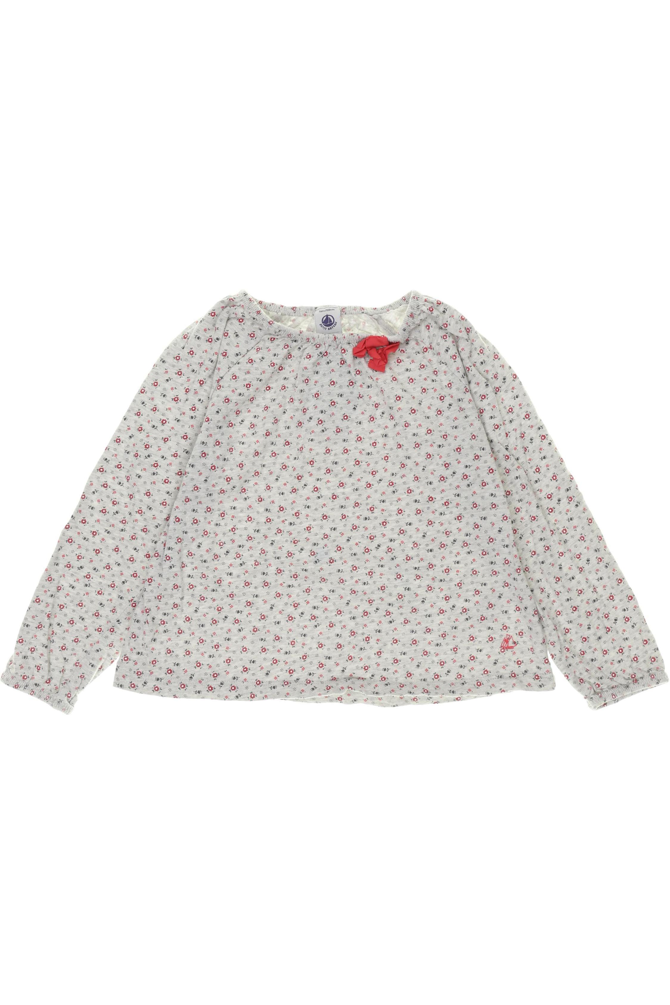

Petit Bateau Mädchen Langarmshirt, grau, Gr. 110