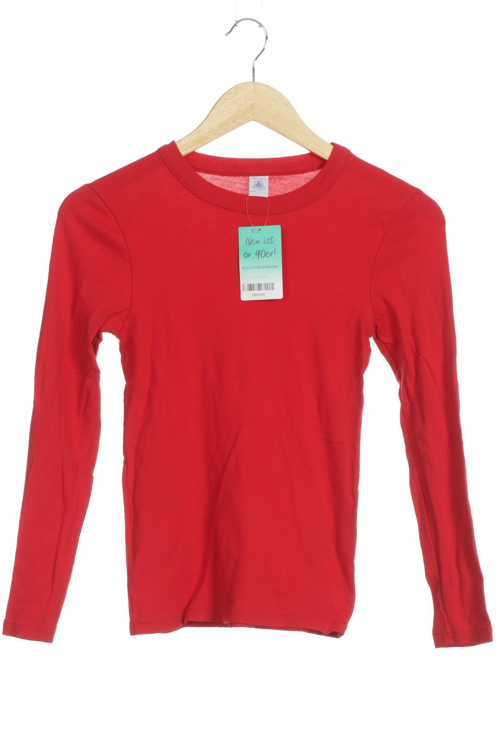 

Petit Bateau Mädchen Langarmshirt, rot, Gr. 152