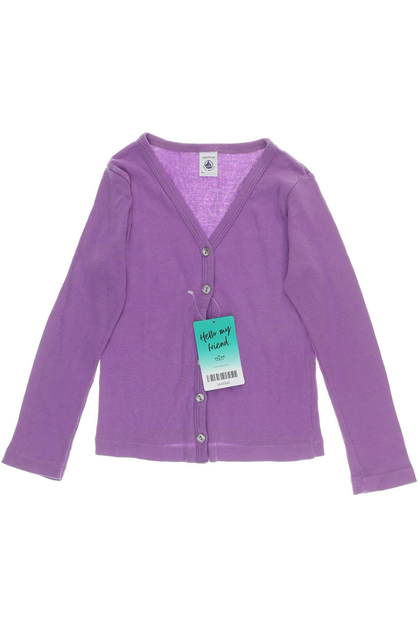 

Petit Bateau Mädchen Strickjacke, lila, Gr. 116