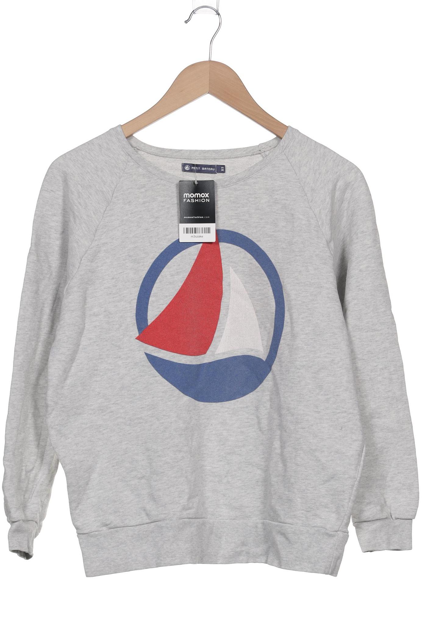 

Petit Bateau Damen Sweatshirt, grau, Gr. 34