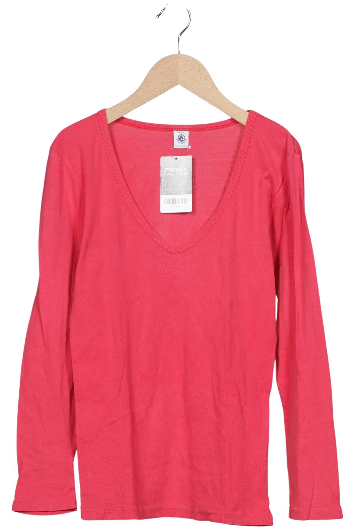 

Petit Bateau Damen Langarmshirt, pink, Gr. 34