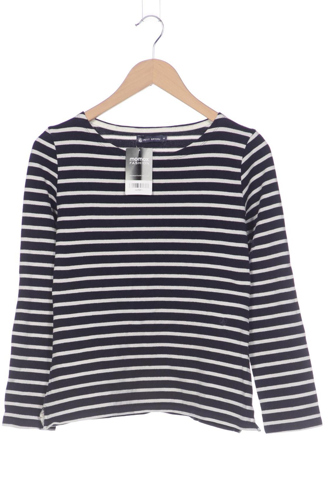 

Petit Bateau Damen Langarmshirt, marineblau, Gr. 36