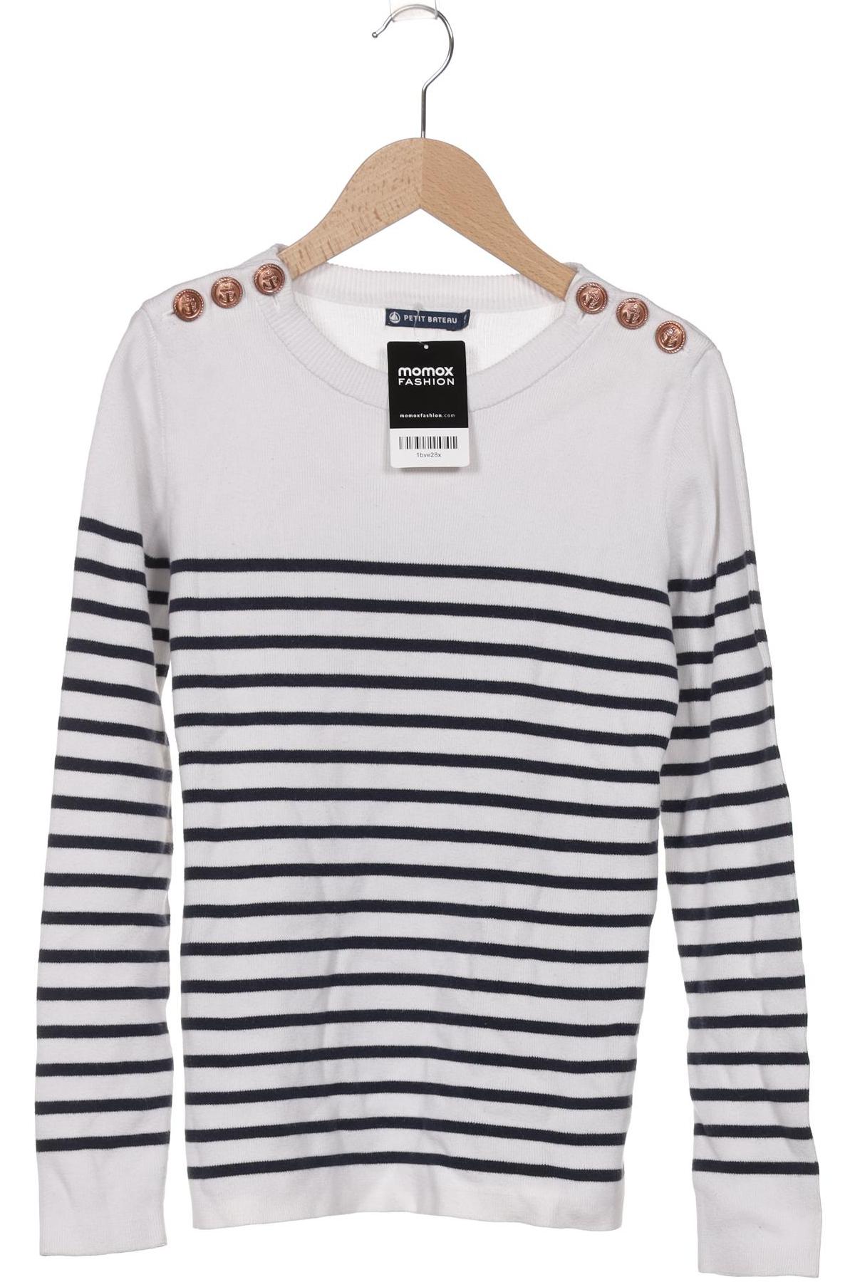 

Petit Bateau Damen Pullover, weiß, Gr. 34