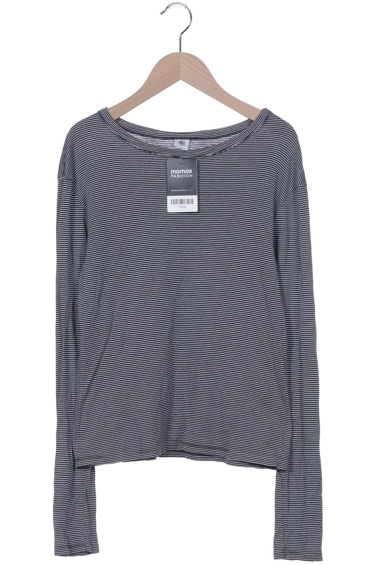 

Petit Bateau Damen Langarmshirt, grau, Gr. 36