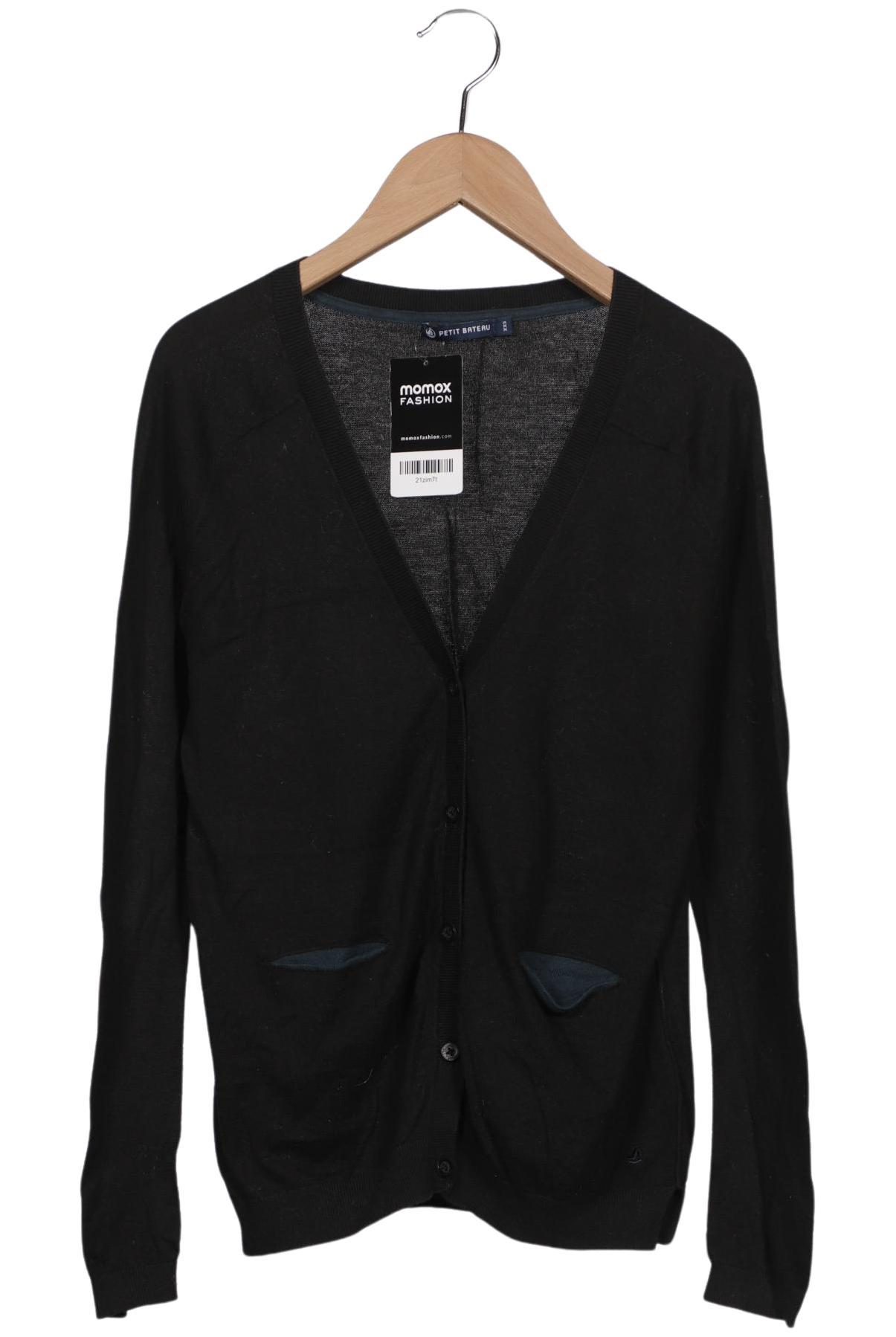 

Petit Bateau Damen Strickjacke, schwarz, Gr. 32