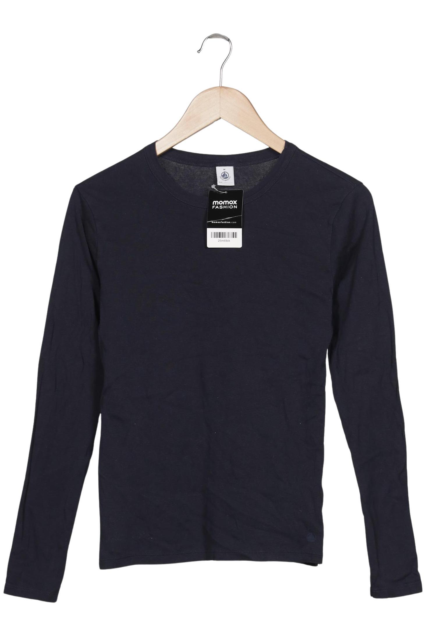 

Petit Bateau Damen Langarmshirt, marineblau, Gr. 38