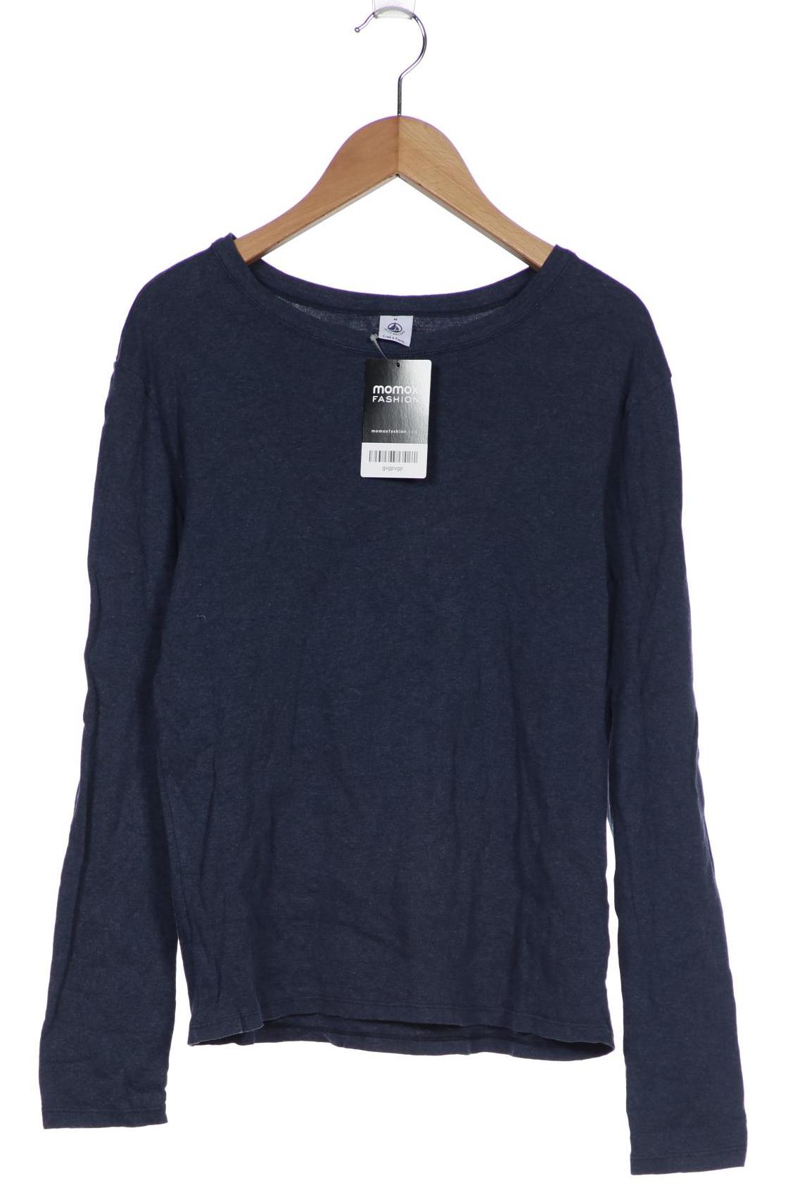 

Petit Bateau Damen Langarmshirt, blau, Gr. 38