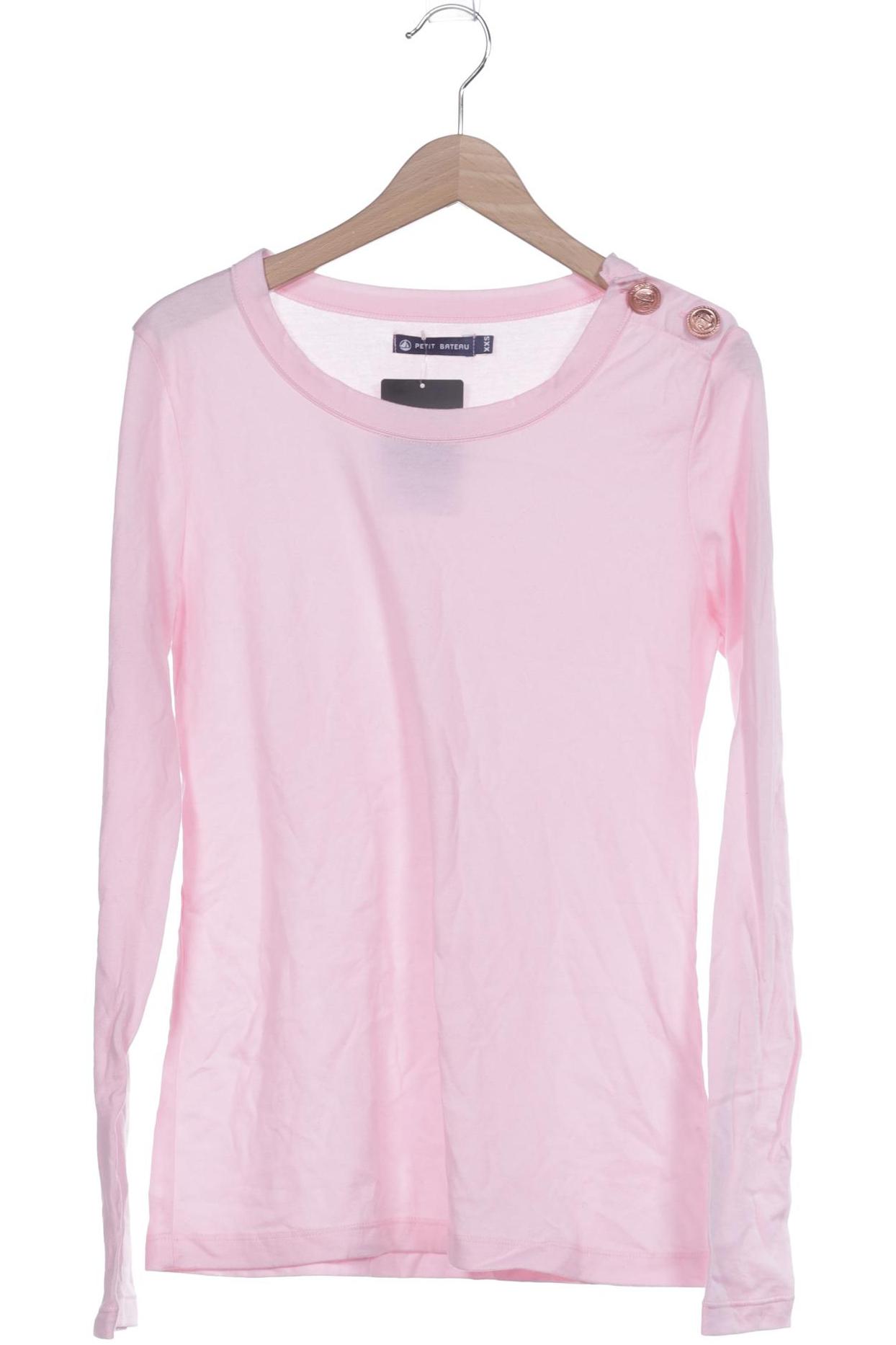 

Petit Bateau Damen Langarmshirt, pink, Gr. 32