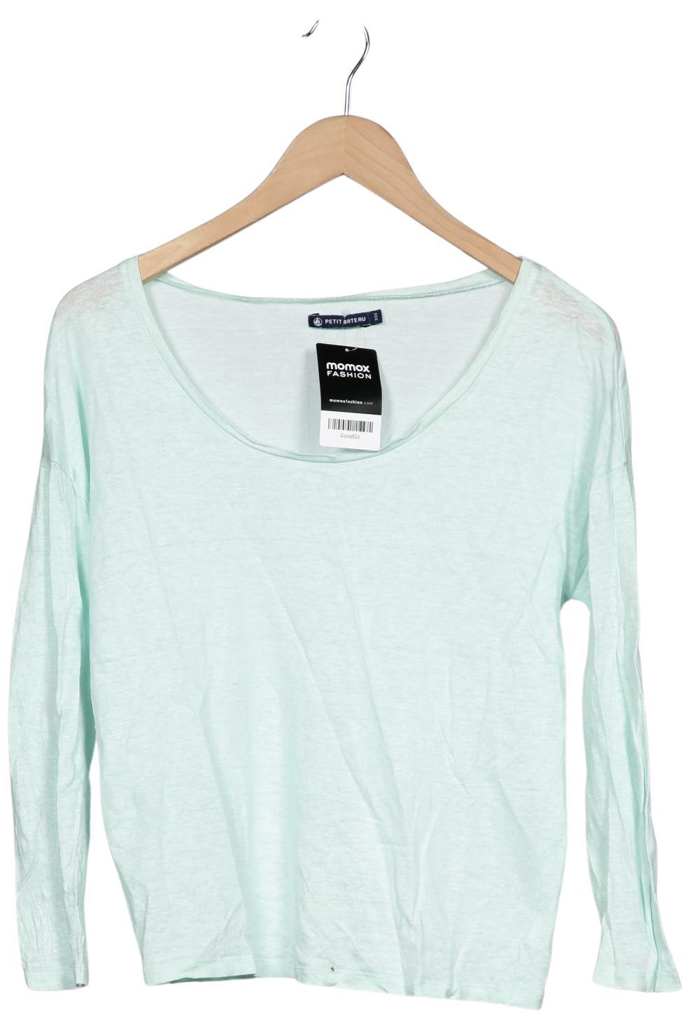 

Petit Bateau Damen Langarmshirt, hellgrün, Gr. 32