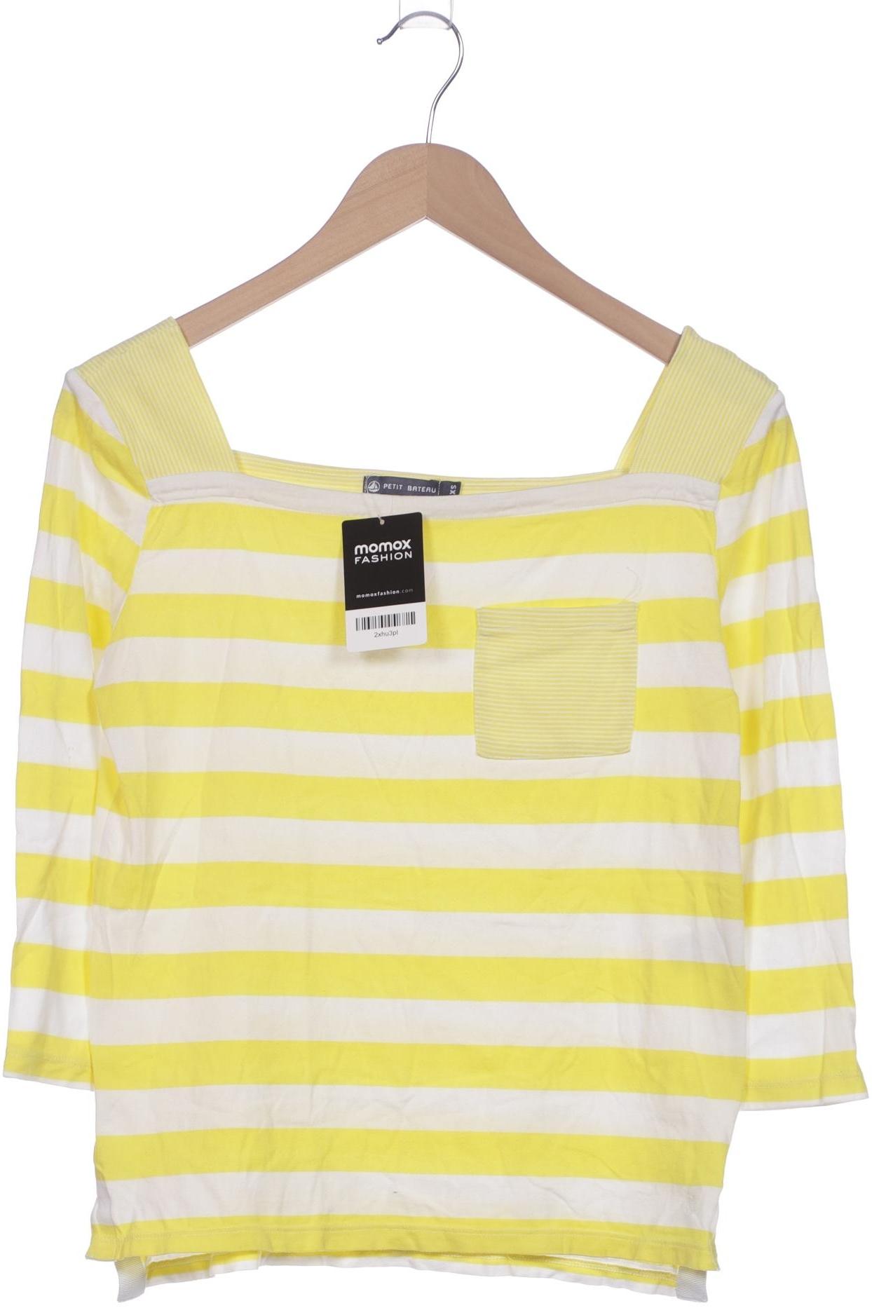

Petit Bateau Damen Langarmshirt, gelb, Gr. 34