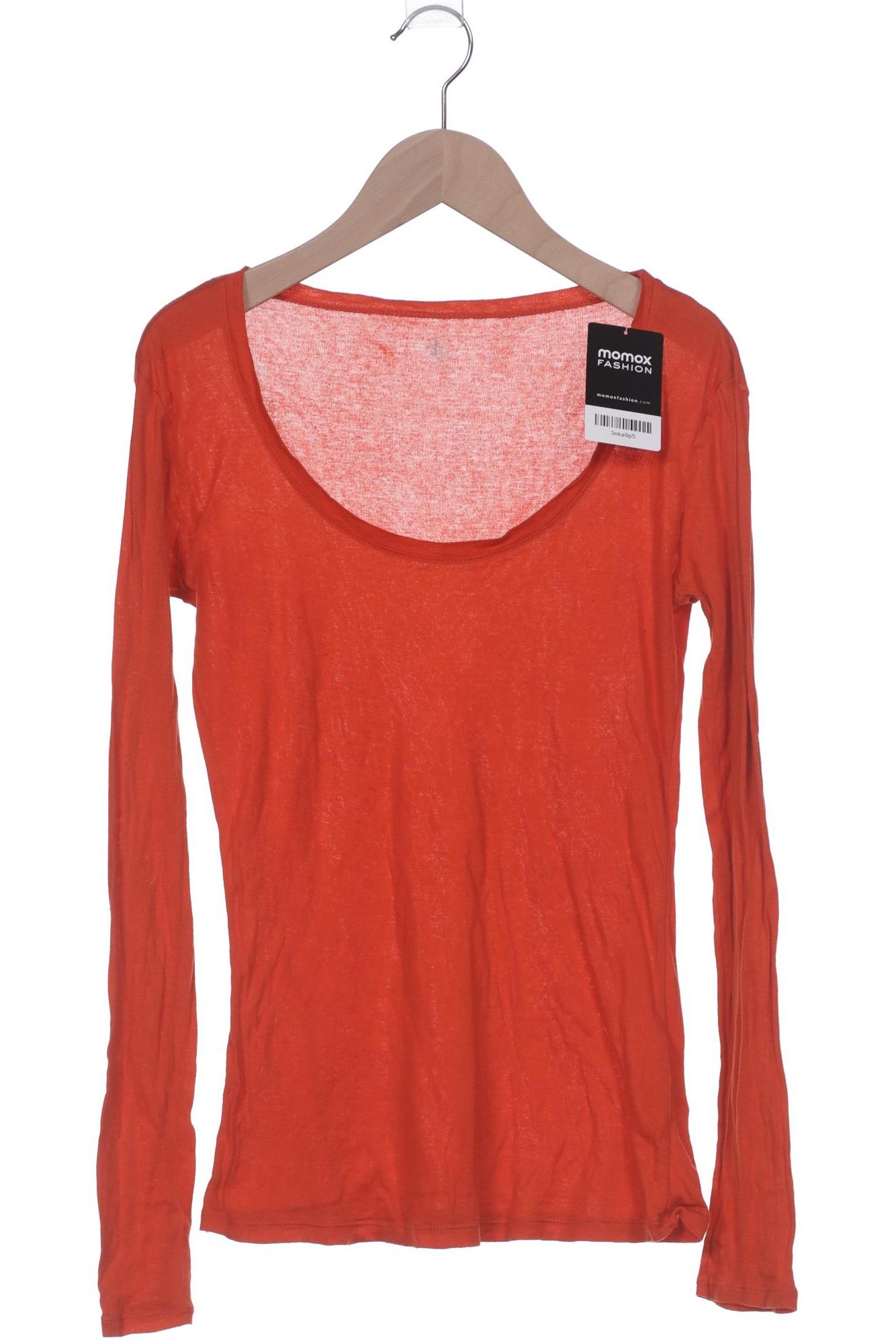

Petit Bateau Damen Langarmshirt, orange, Gr. 34