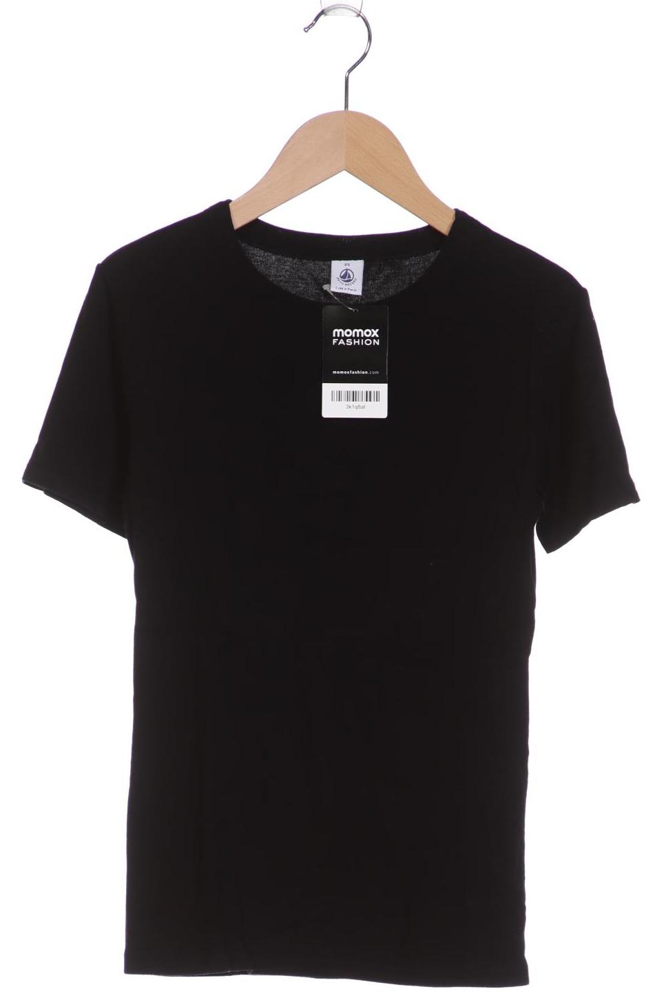 

Petit Bateau Damen T-Shirt, schwarz