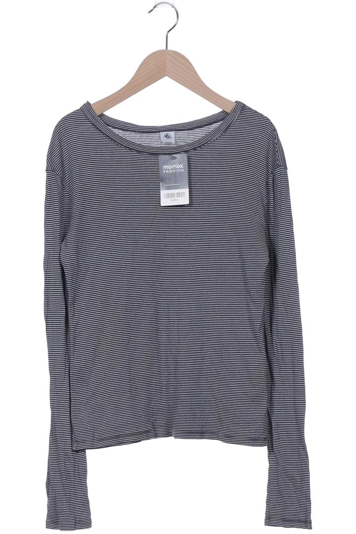 

Petit Bateau Damen Langarmshirt, grau, Gr. 36